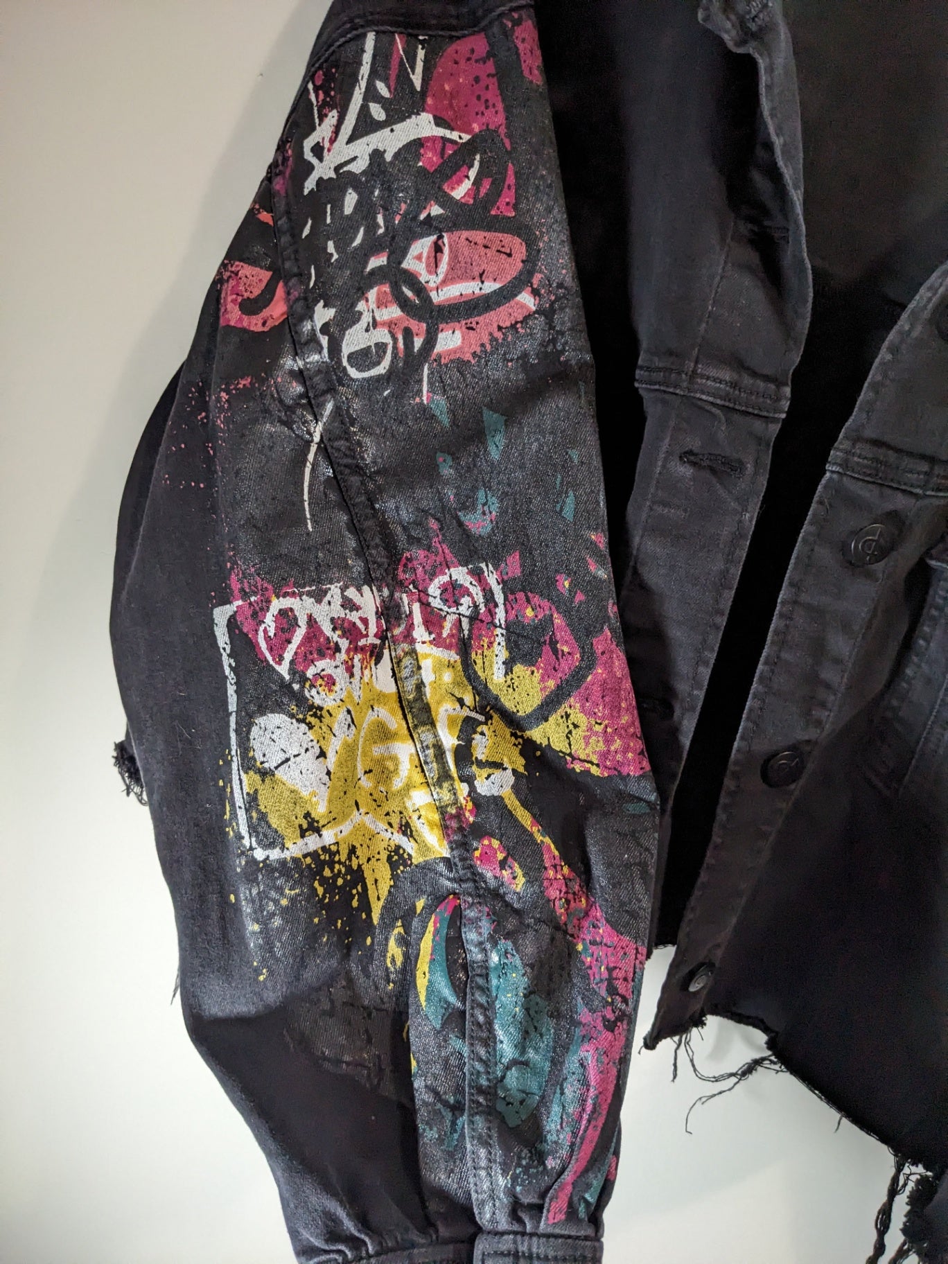 LOVE & LEGEND Black Denim Jacket - 26
