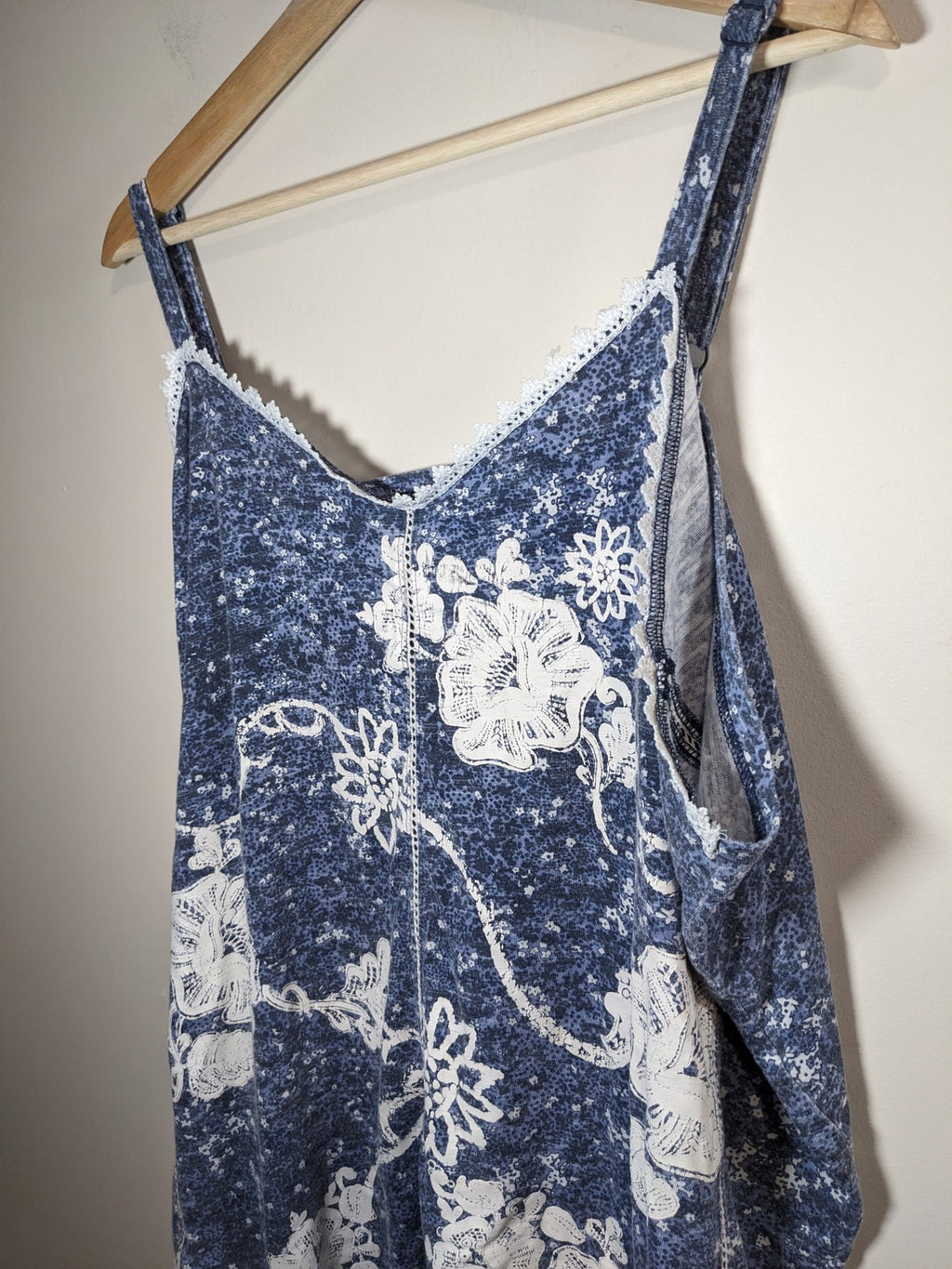 semez la joie floral lace tank - 3XL
