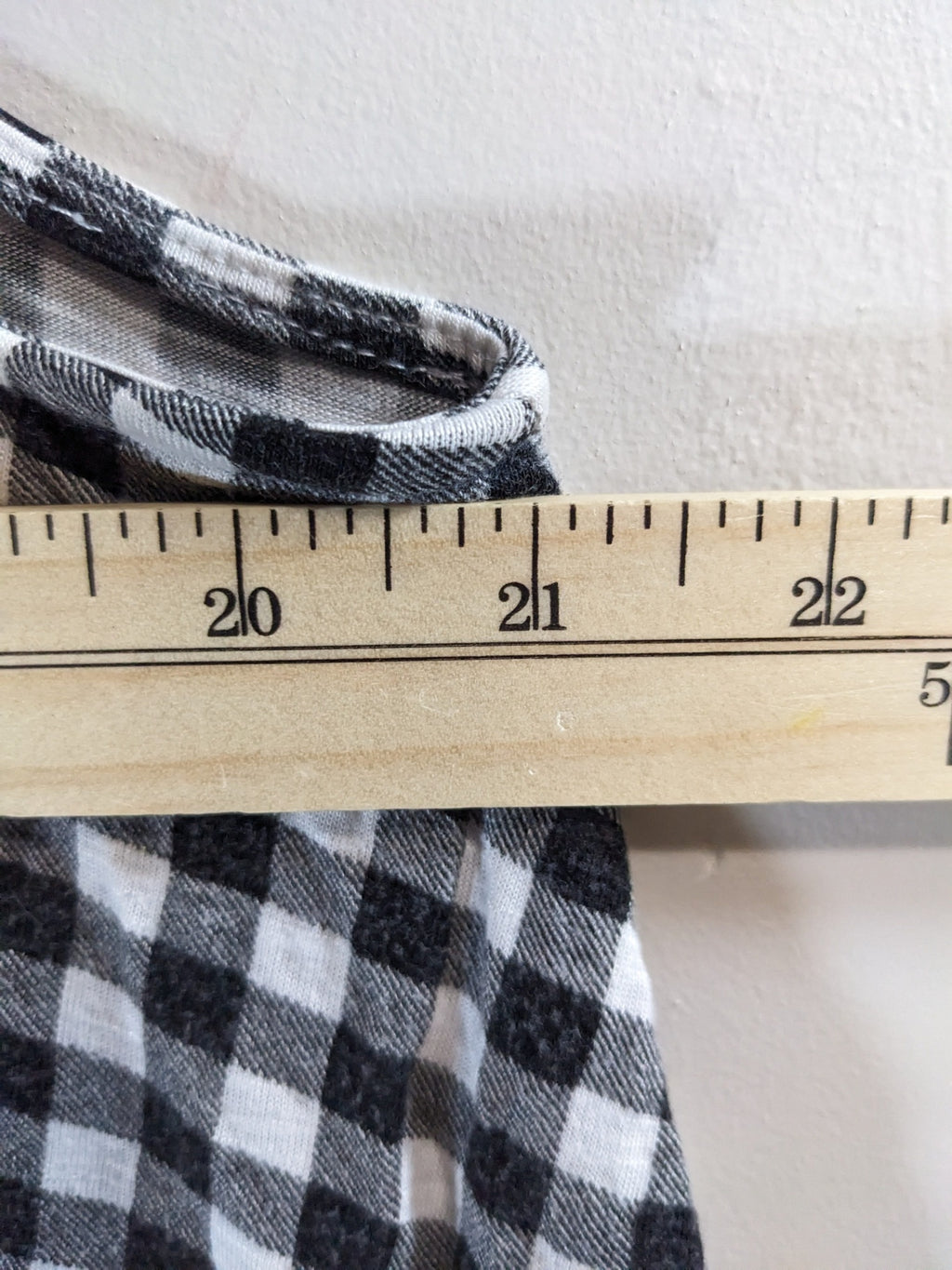 semez la joie checkered tank - 2XL