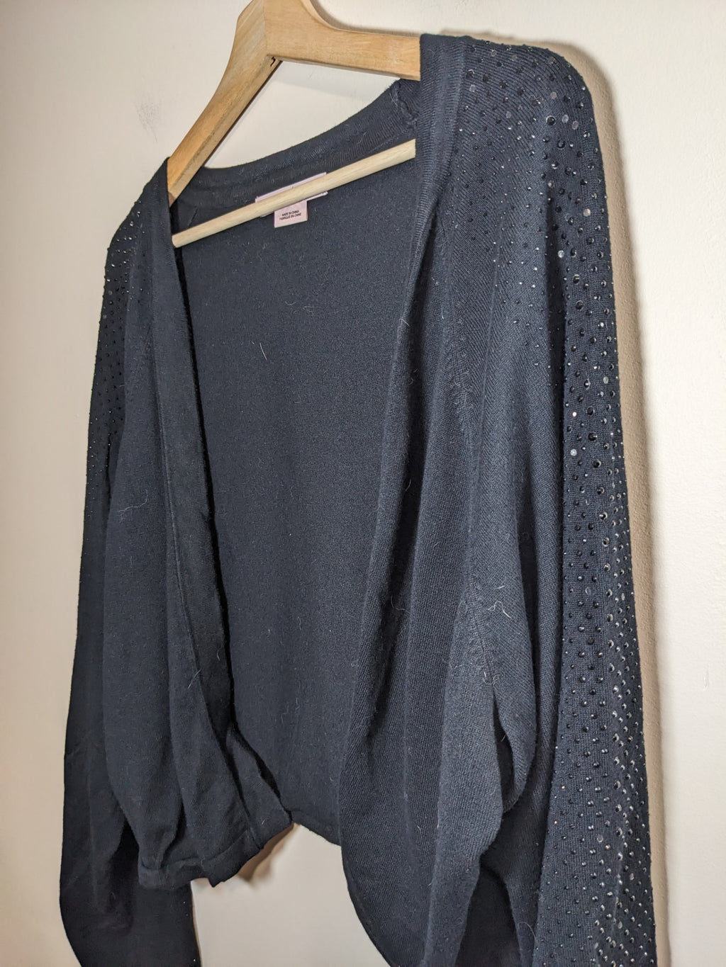 in every story black cardigan - 4XL