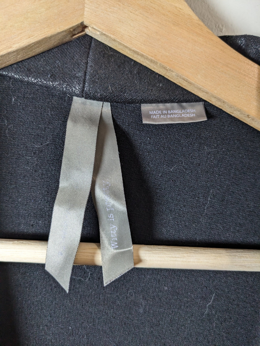 black waterfall jacket - 4XL