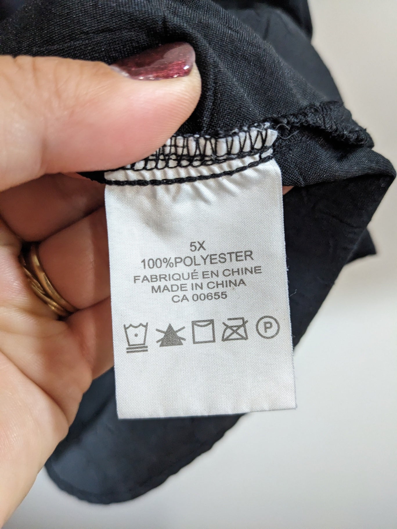 Penningtons Black Tank - 5XL