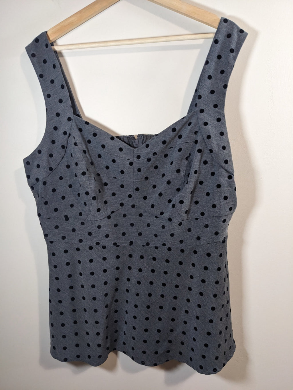Torrid Polka Dot Blouse - 3XL