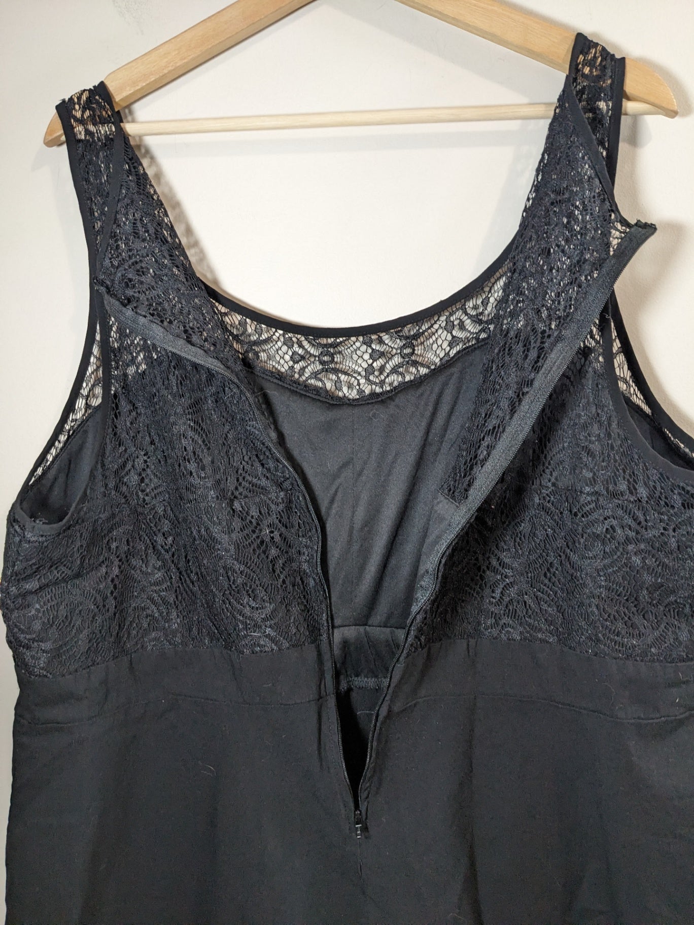 Torrid Black Lace Blouse - 4XL