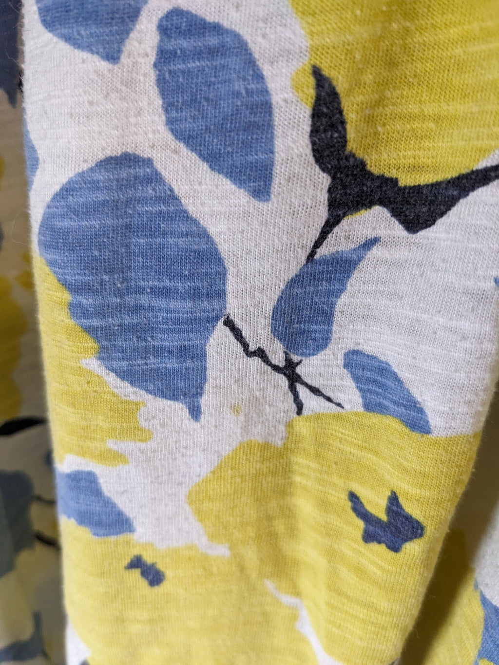 DC Jeans yellow floral blouse - 5XL