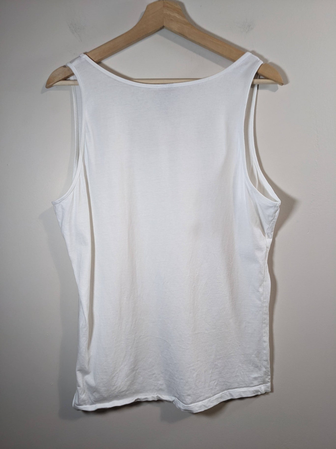 H&M white tank - 2XL