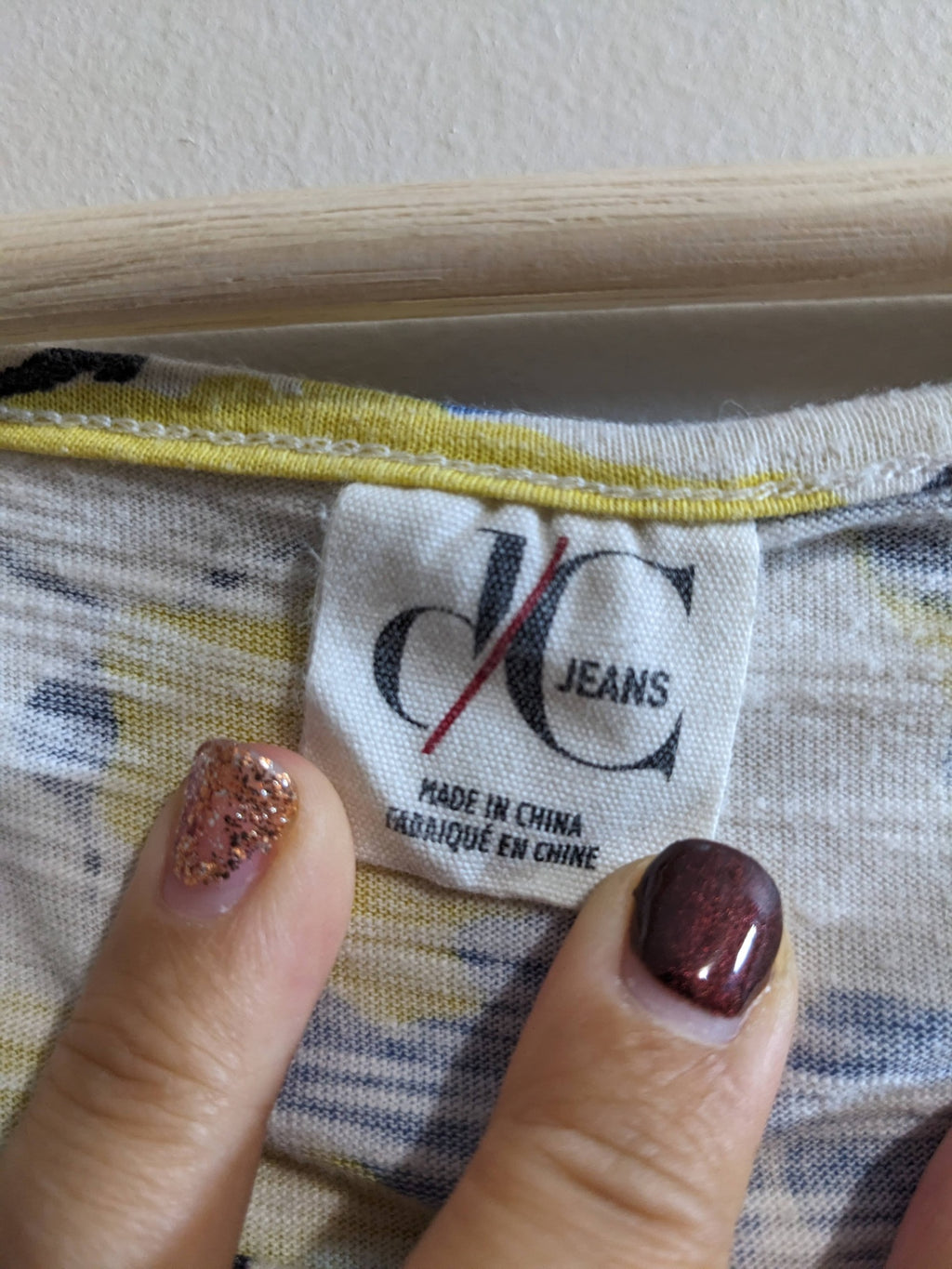 DC Jeans yellow floral blouse - 5XL