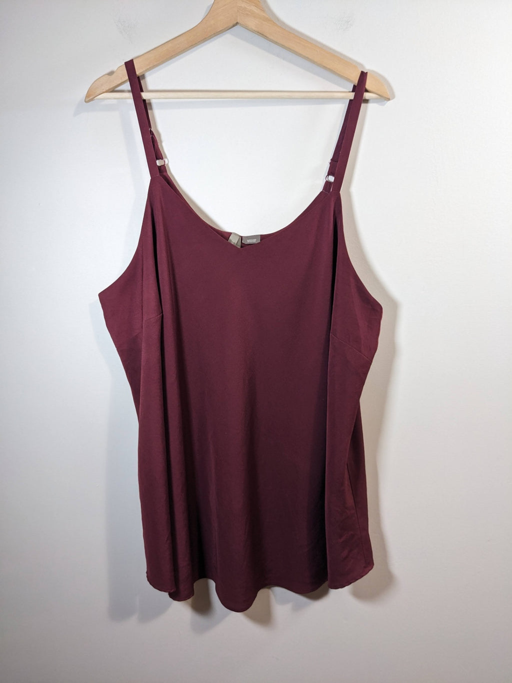 optez pour le bonheur maroon tank - 2XL
