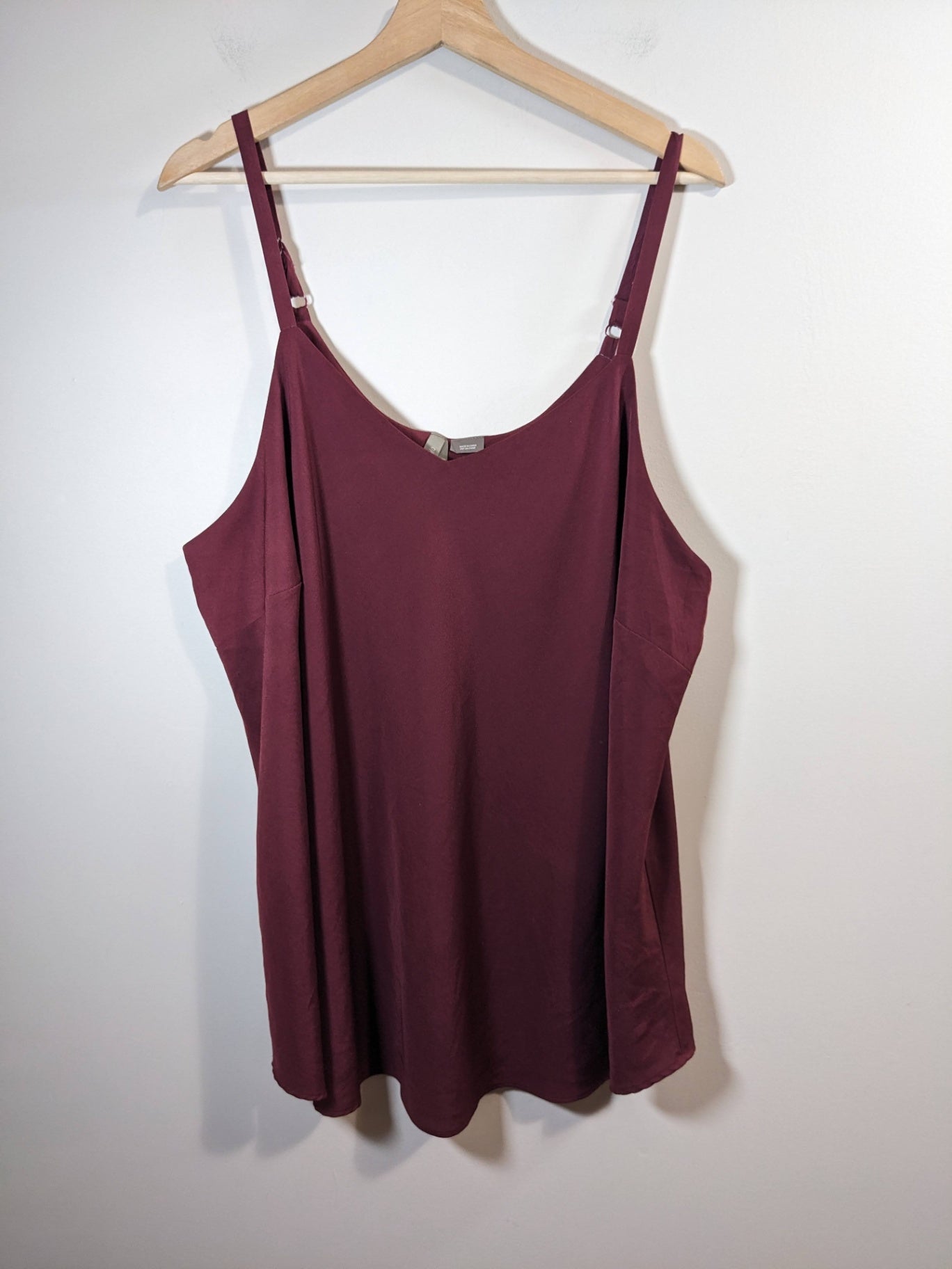 optez pour le bonheur maroon tank - 2XL