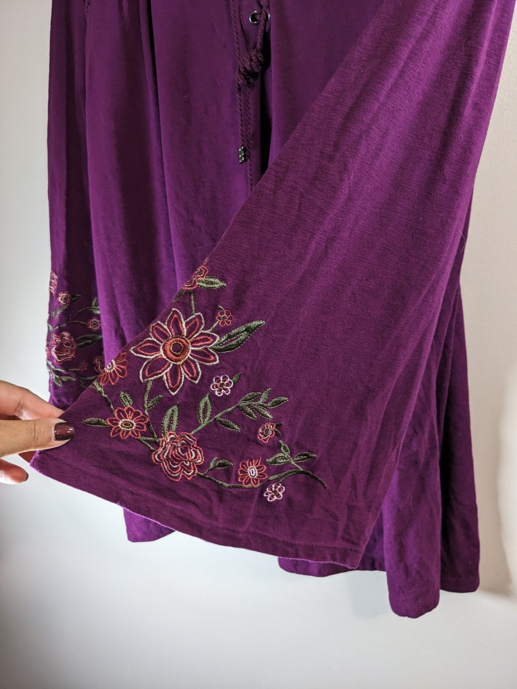 Terra Sky Purple Blouse - 4XL