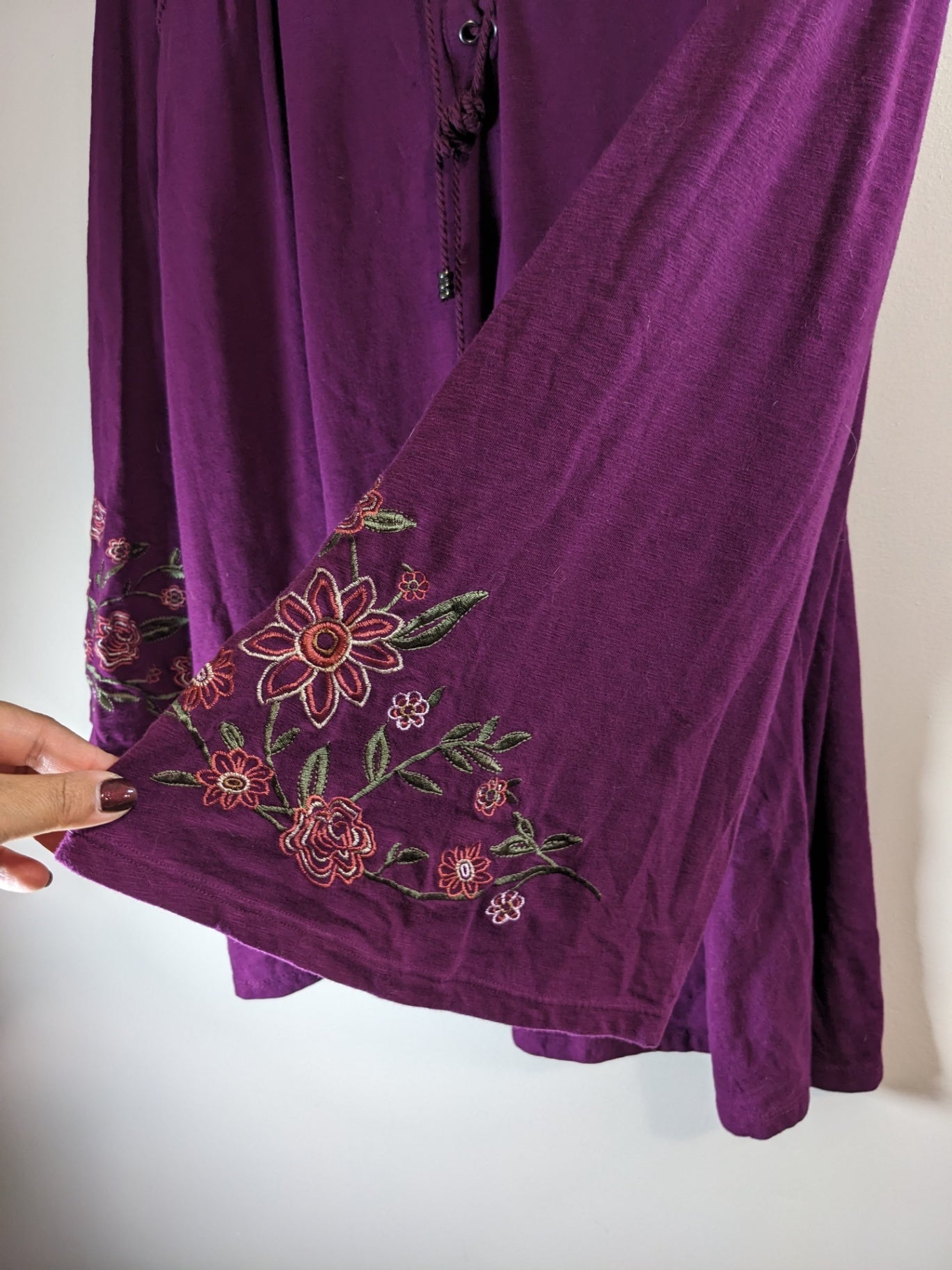 Terra Sky Purple Blouse - 4XL
