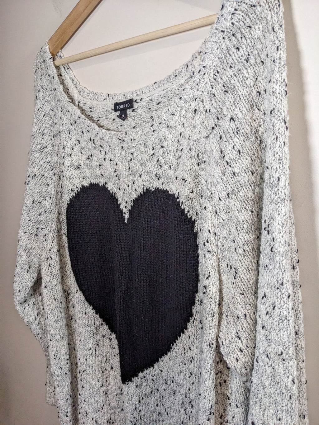 Torrid Heart Sweater - 4XL