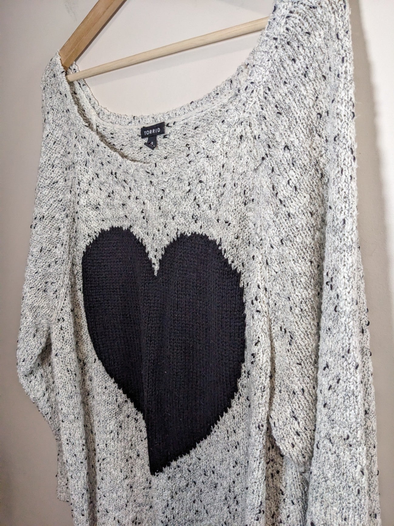 Torrid Heart Sweater - 4XL