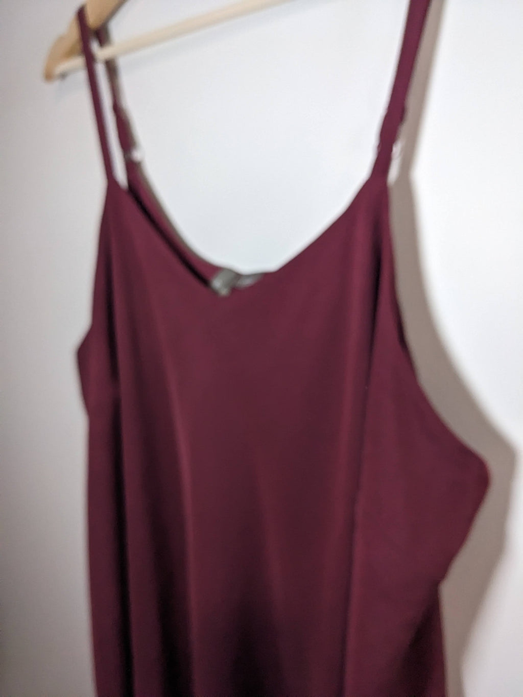 optez pour le bonheur maroon tank - 2XL