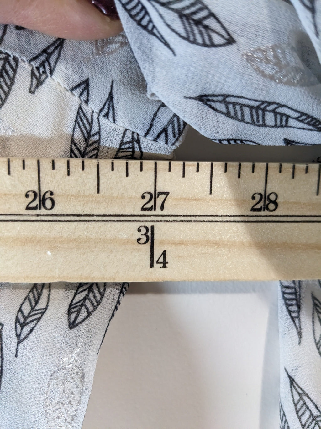 Lane Bryant leaf blouse - SZ 26/28