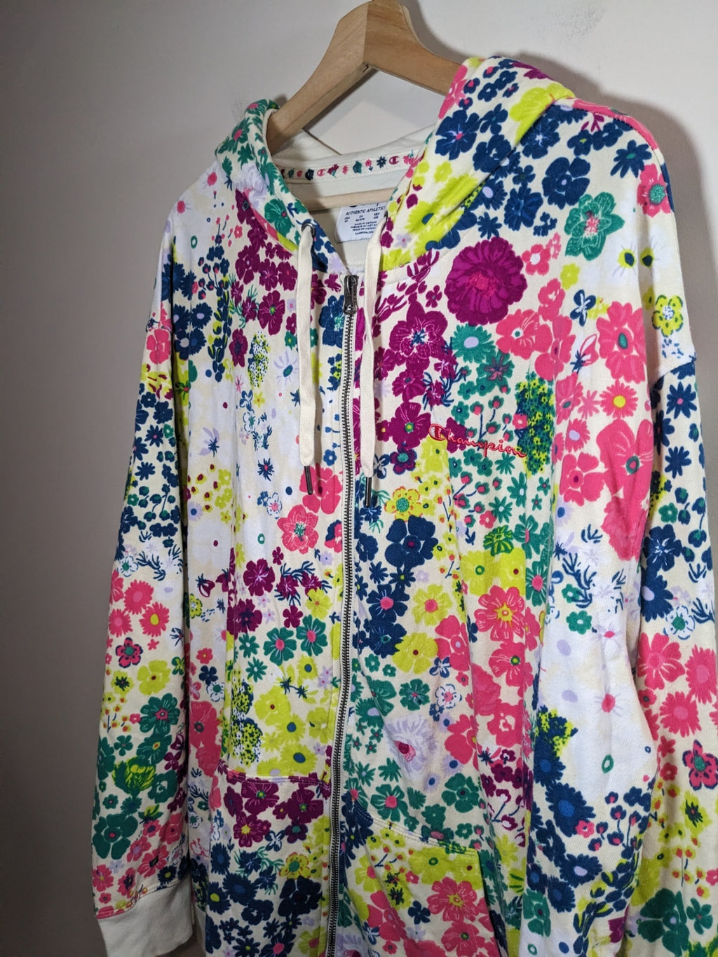 Champion Floral Zip Up - 4XL