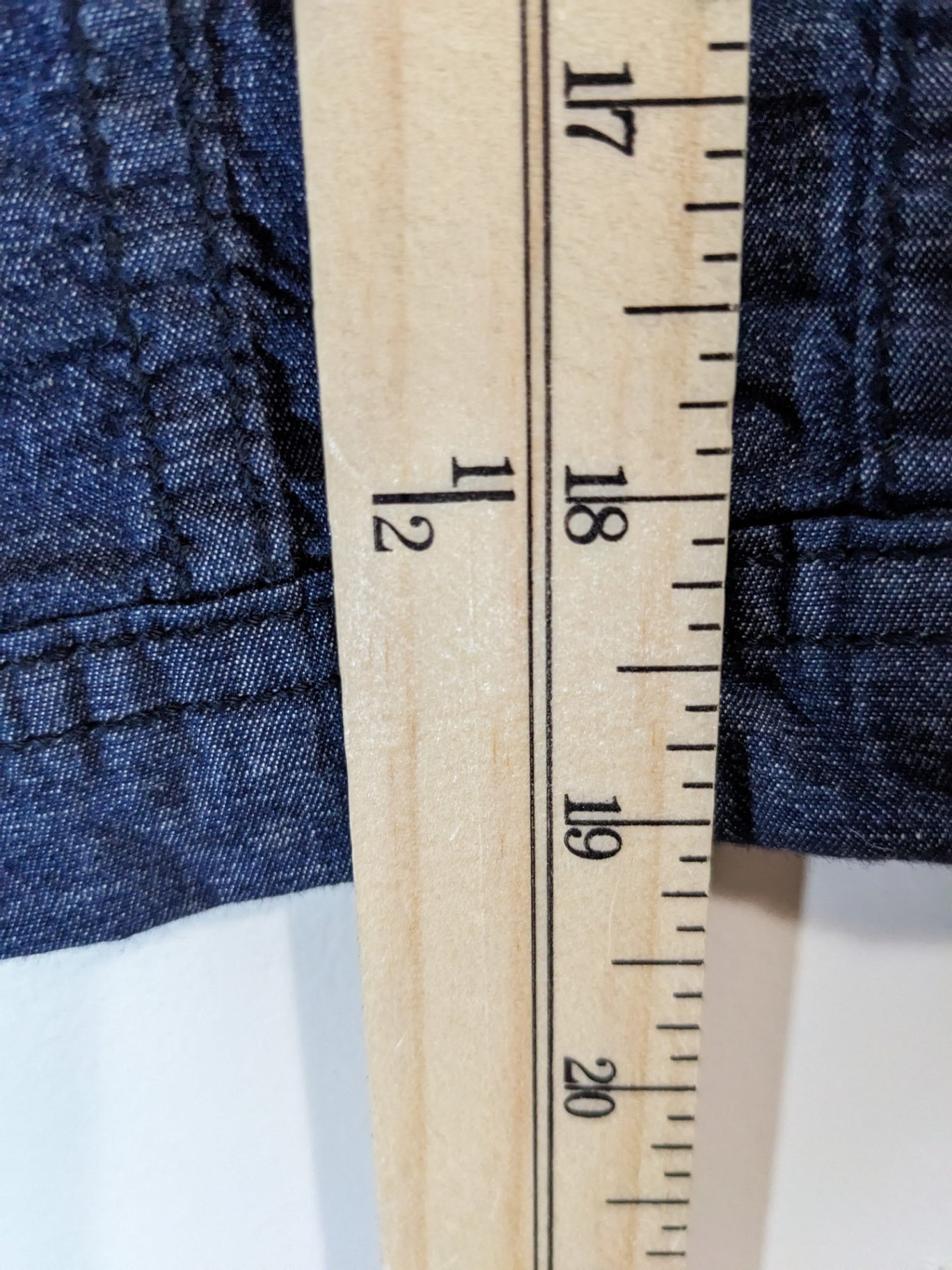 Torrid Denim Short Sleeve Blouse - 3XL