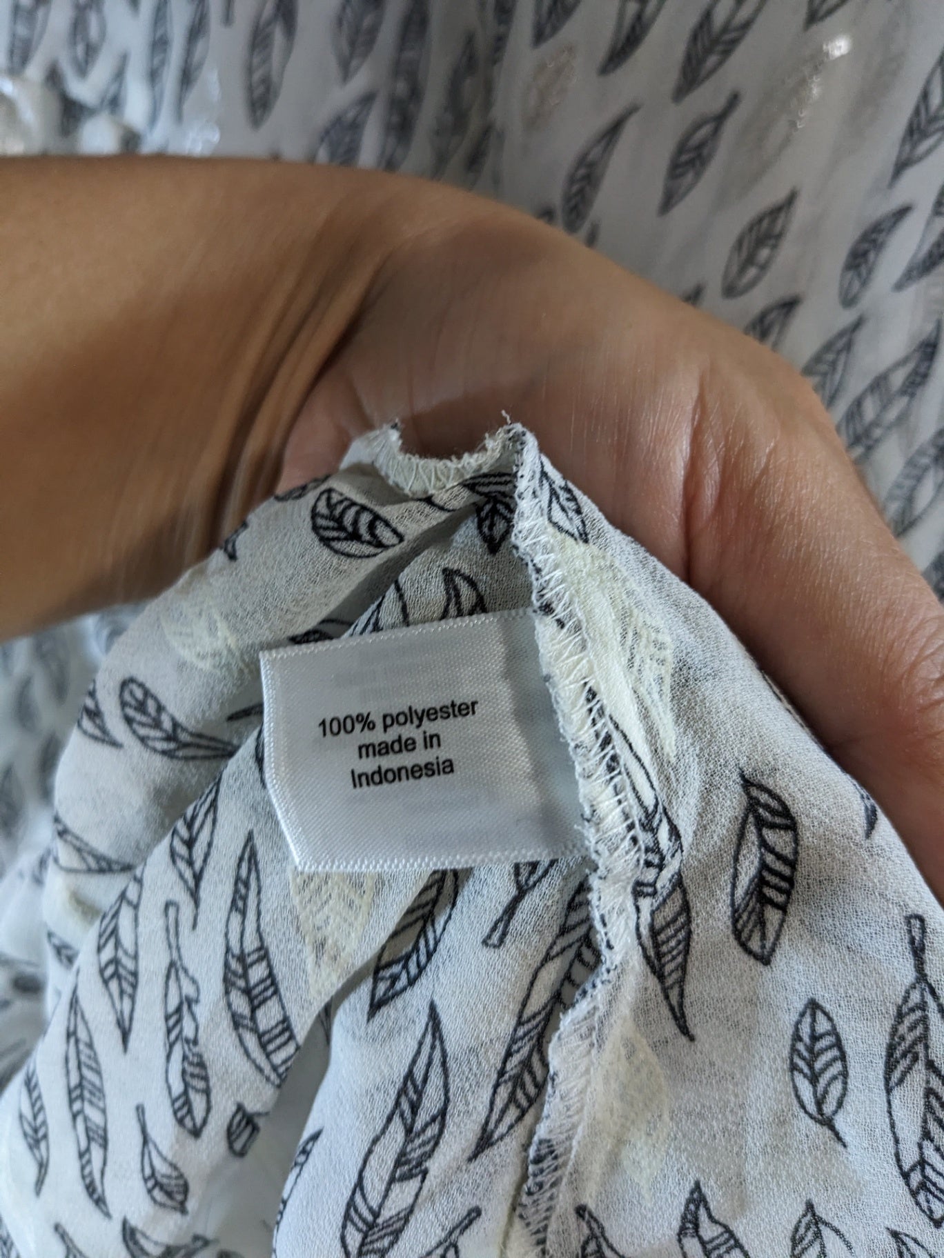 Lane Bryant leaf blouse - SZ 26/28