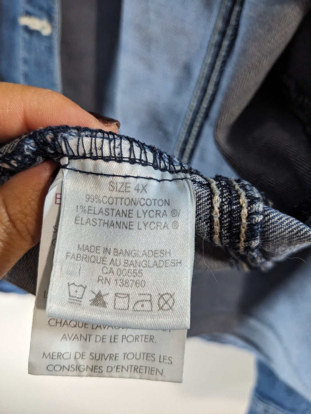 DC Jeans Denim Jacket - 4XL