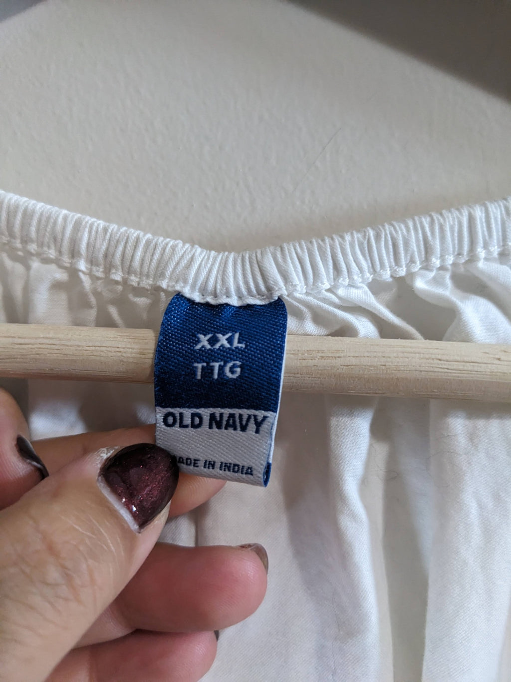 Old Navy White Blouse- 2XL