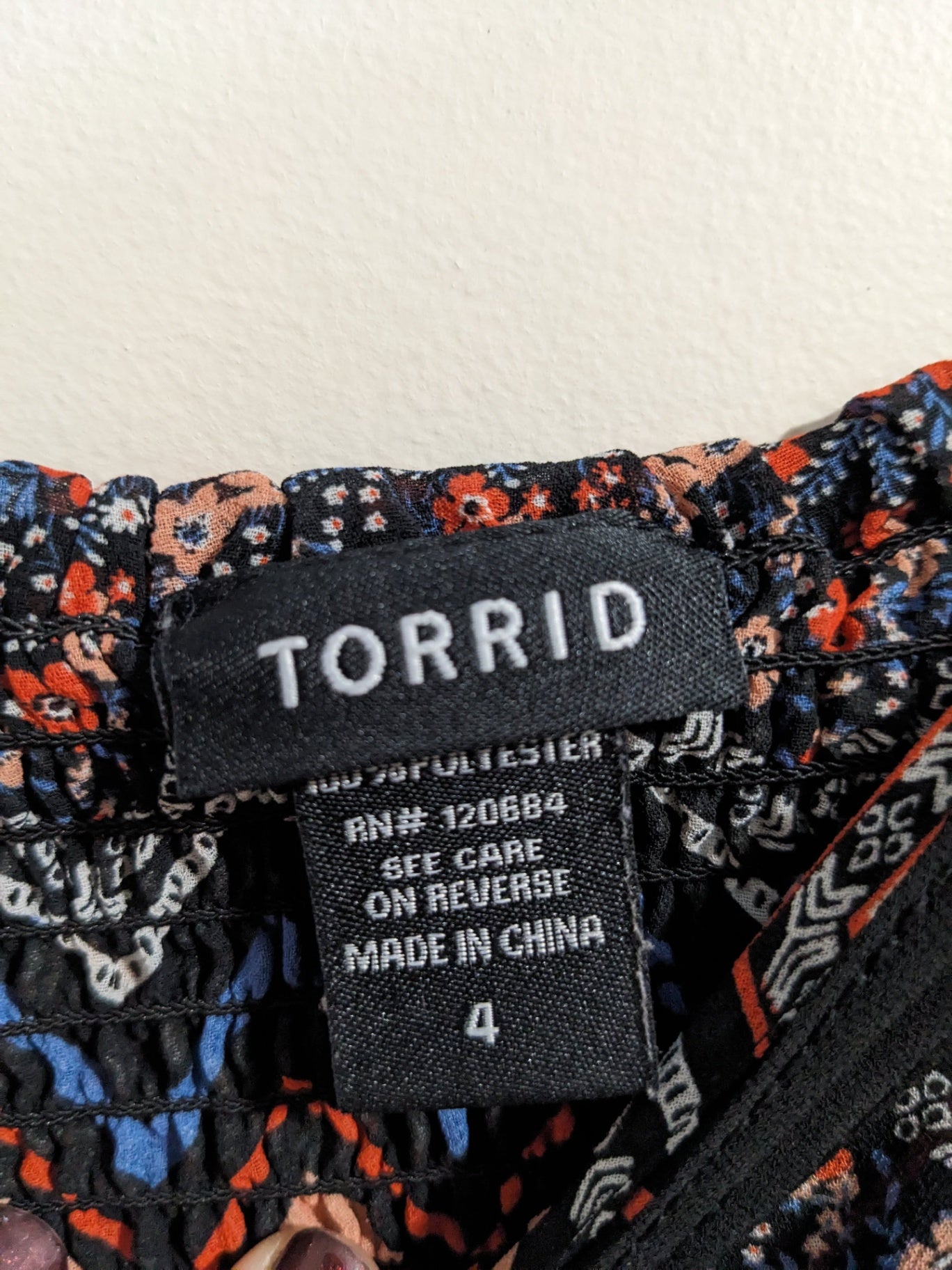Torrid Patterned Tank - 4XL