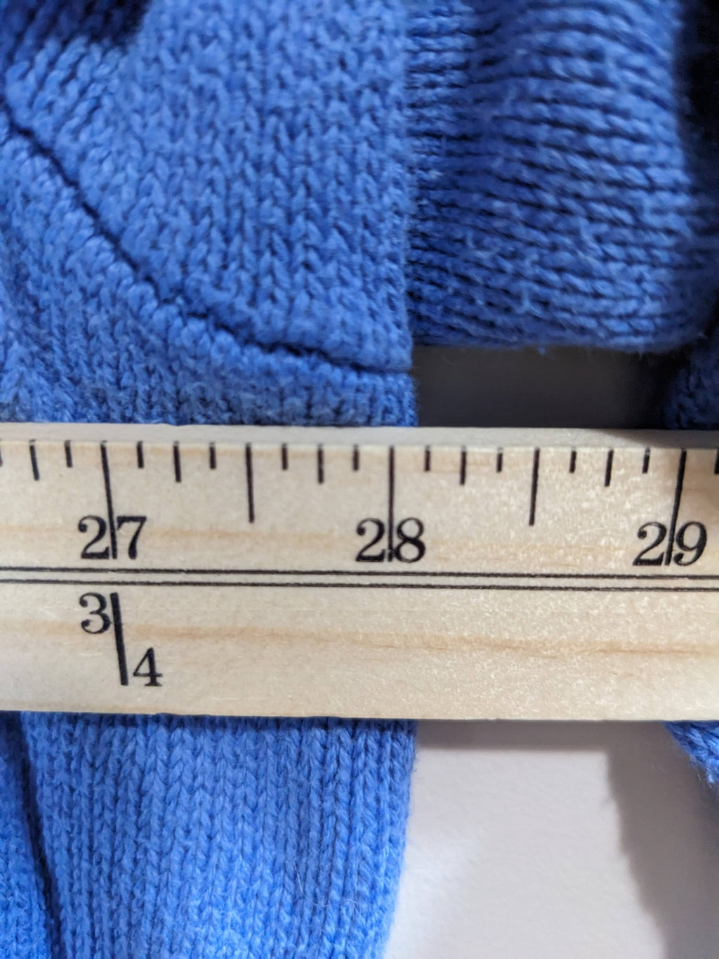 in every story blue sweater- 4XL