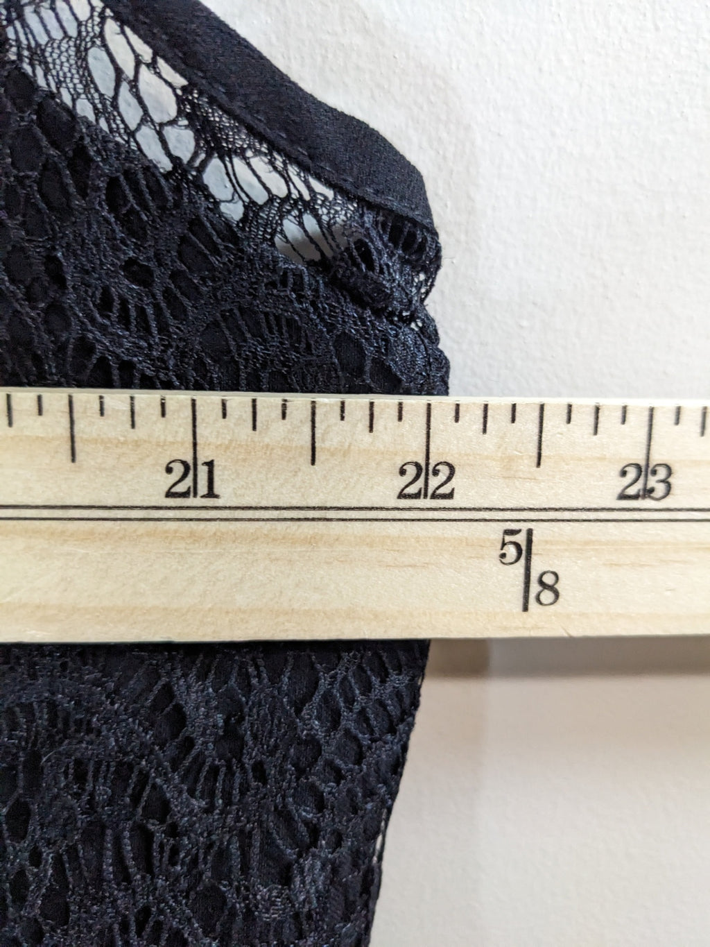 Torrid Black Lace Blouse - 4XL