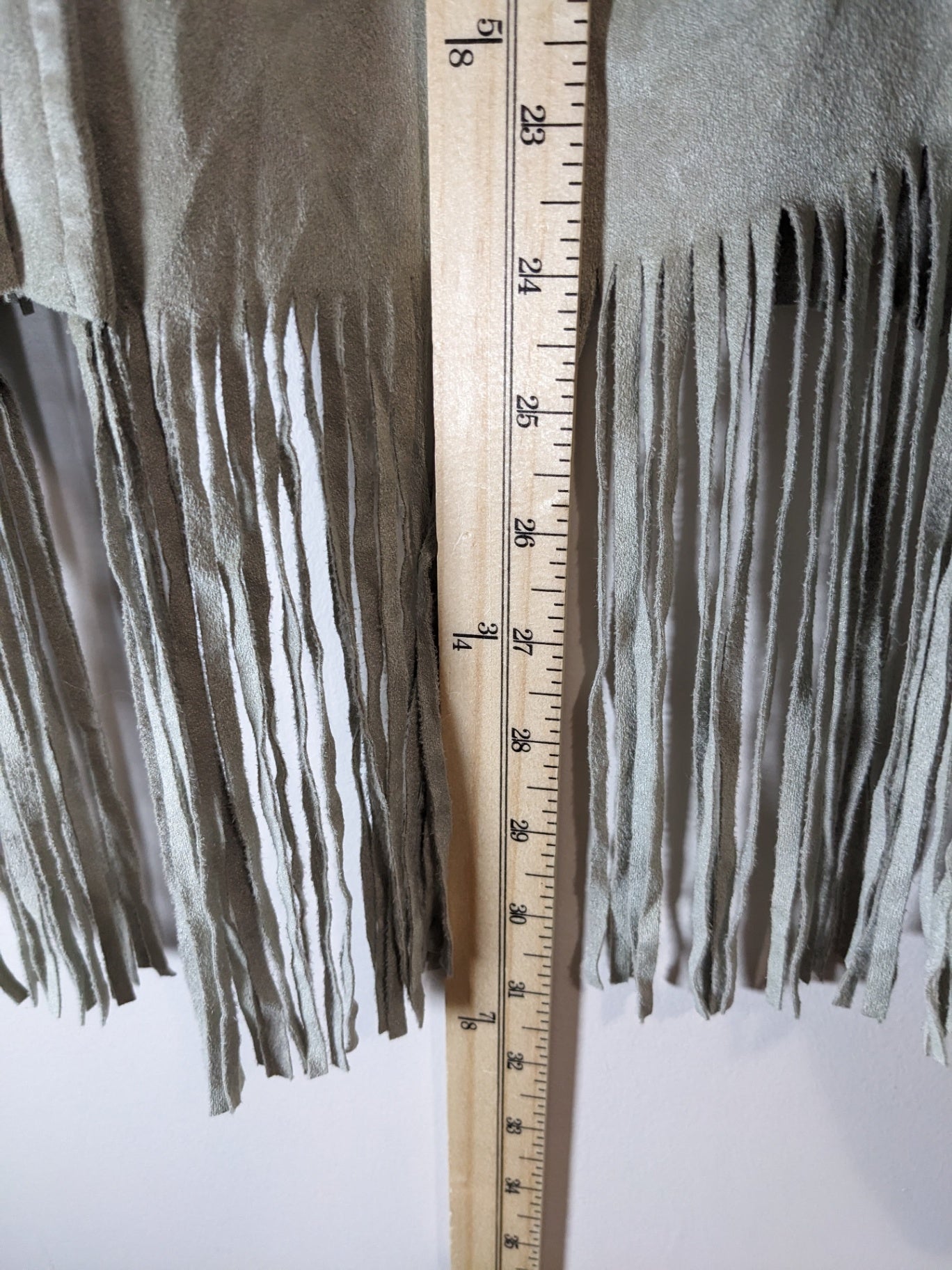 Torrid Sage Fringe Jacket - 4XL