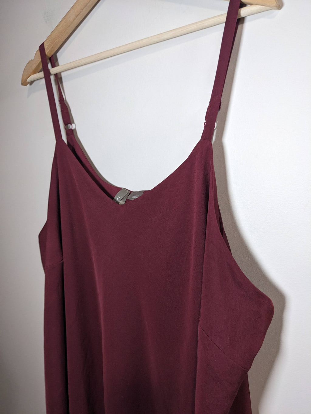 optez pour le bonheur maroon tank - 2XL