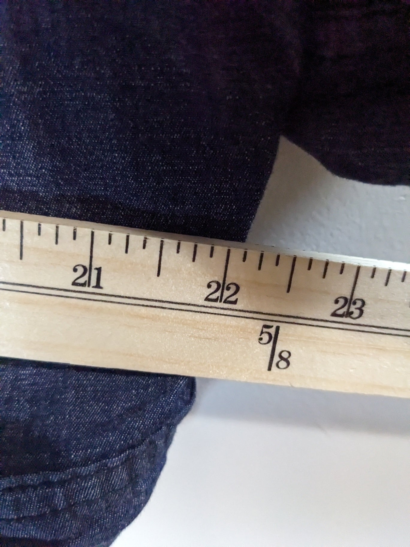 Torrid Denim Short Sleeve Blouse - 3XL