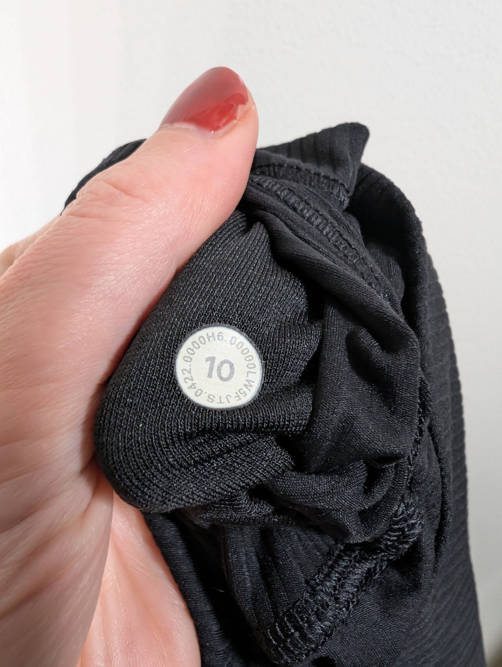 Lululemon ribbed black leggings - SZ 10