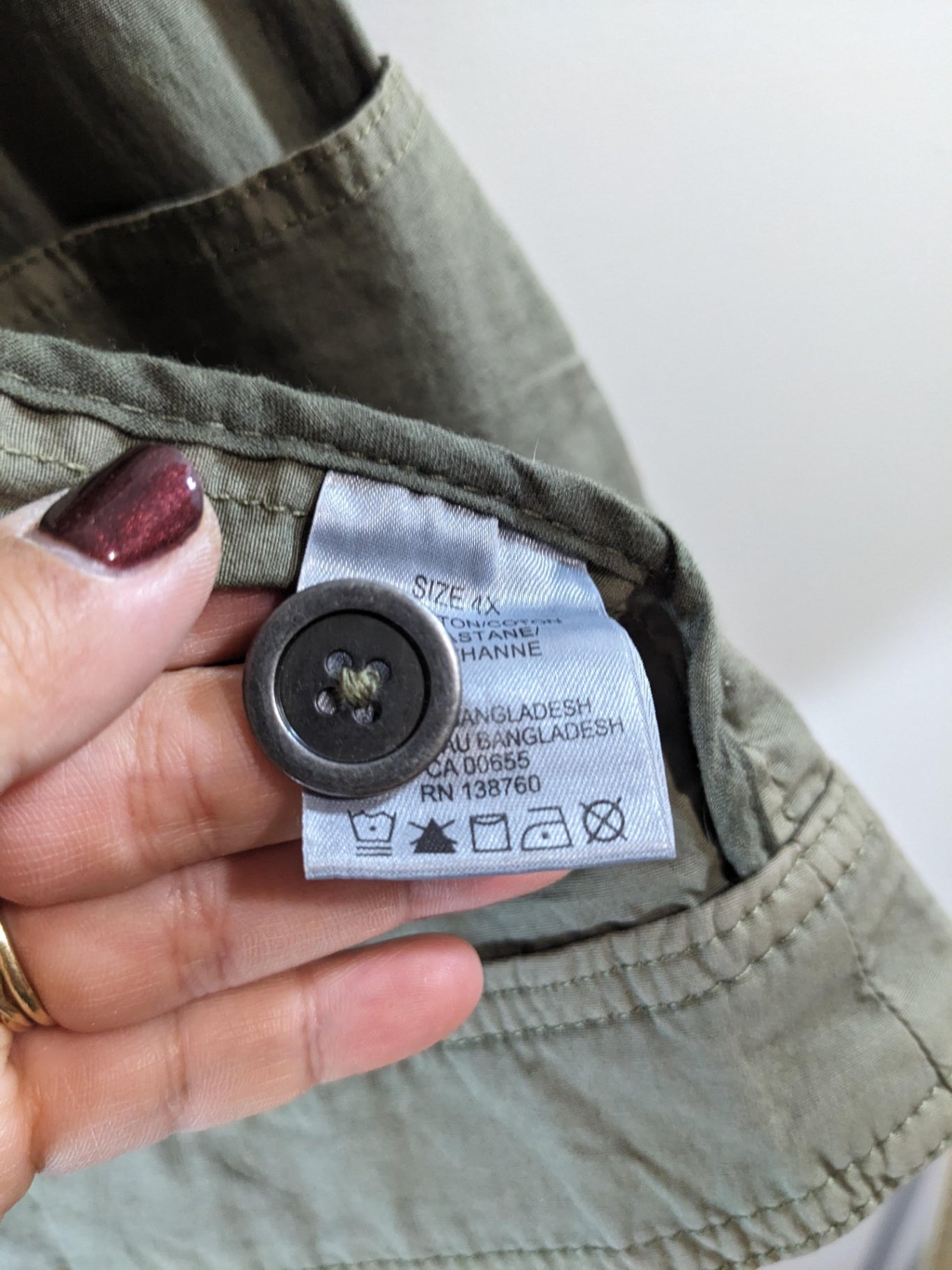 in every story olive green jacket - 4XL