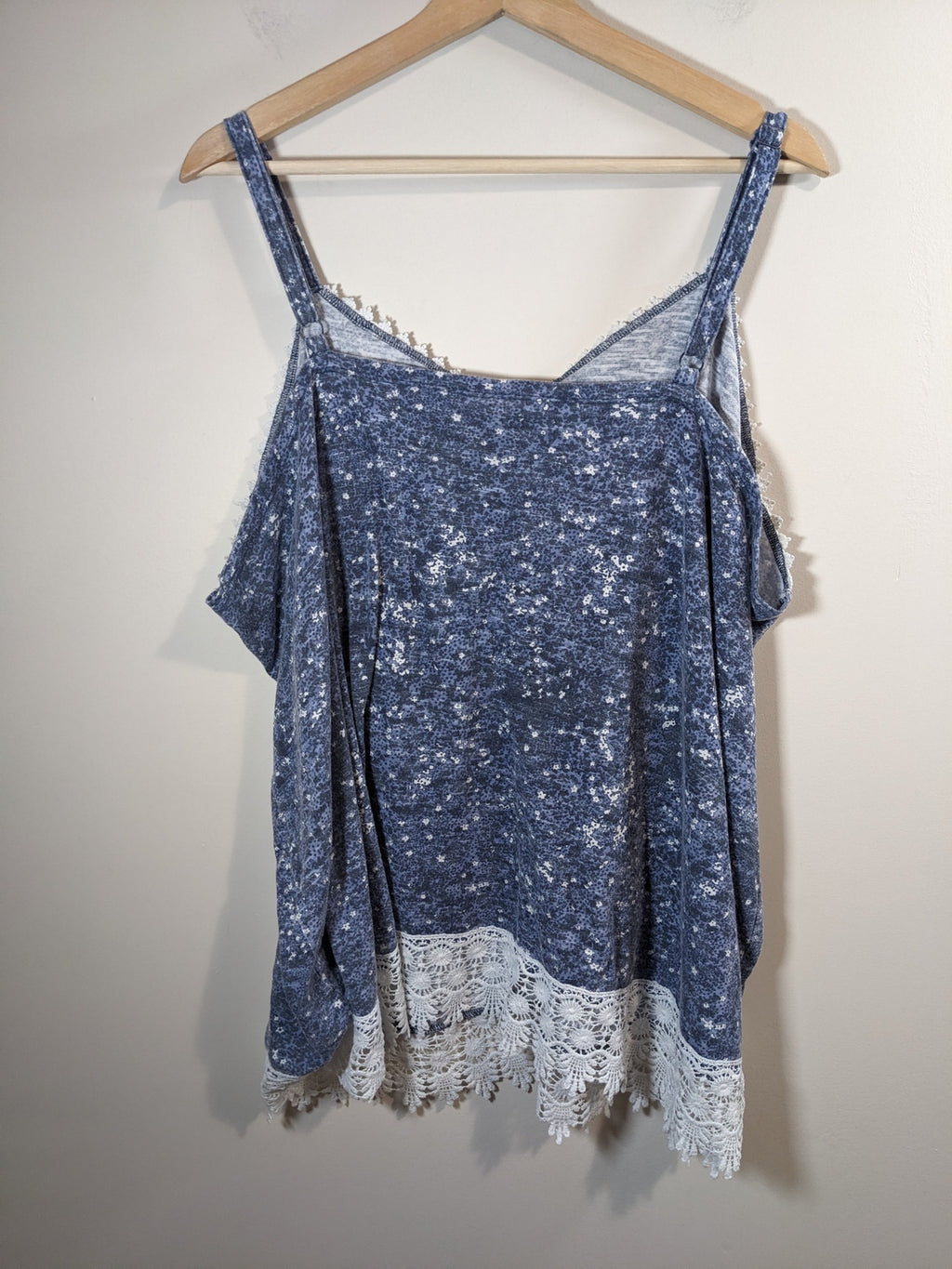 semez la joie floral lace tank - 3XL