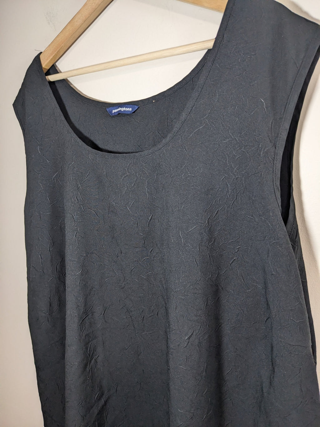 Penningtons Black Tank - 5XL
