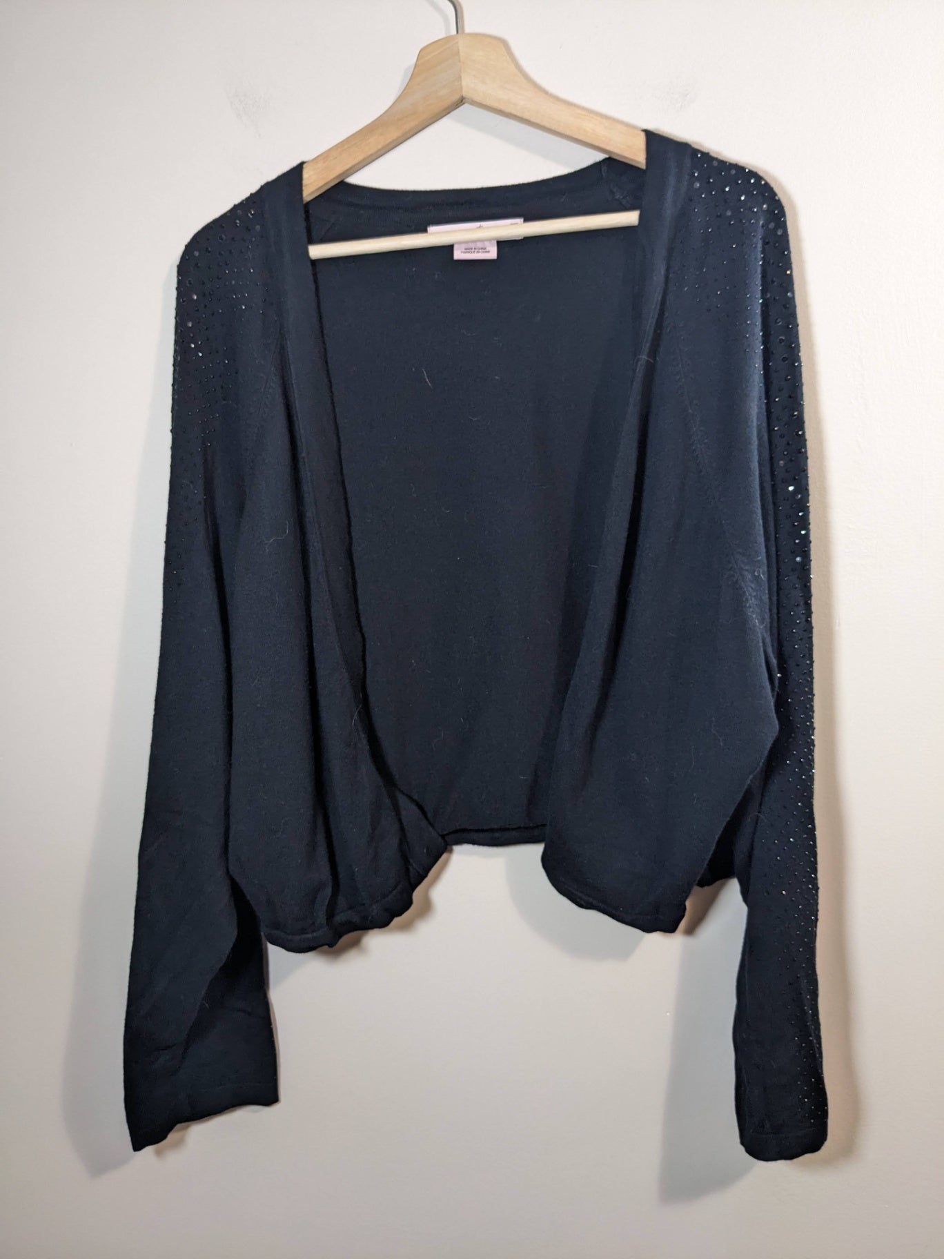 in every story black cardigan - 4XL