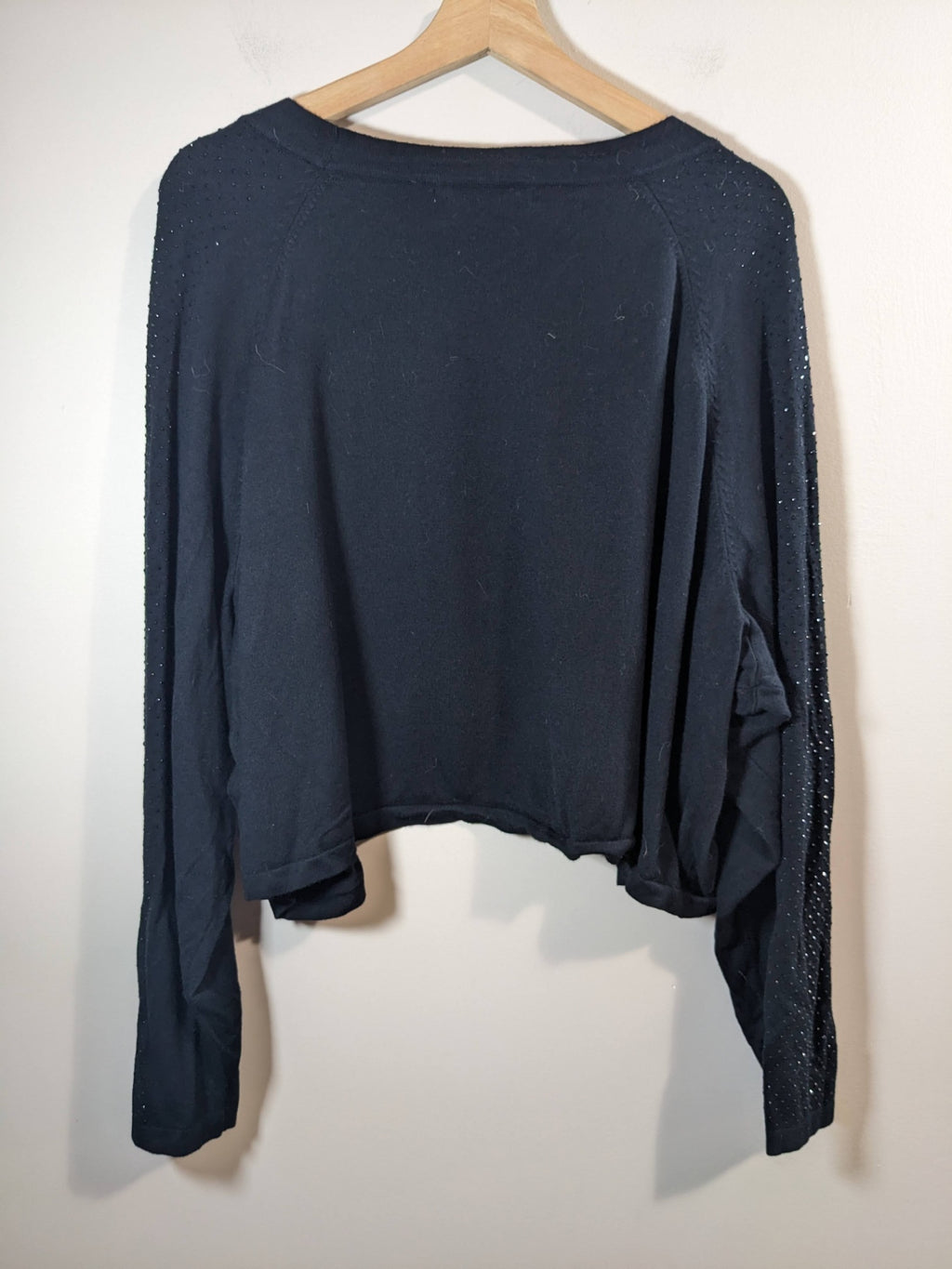 in every story black cardigan - 4XL