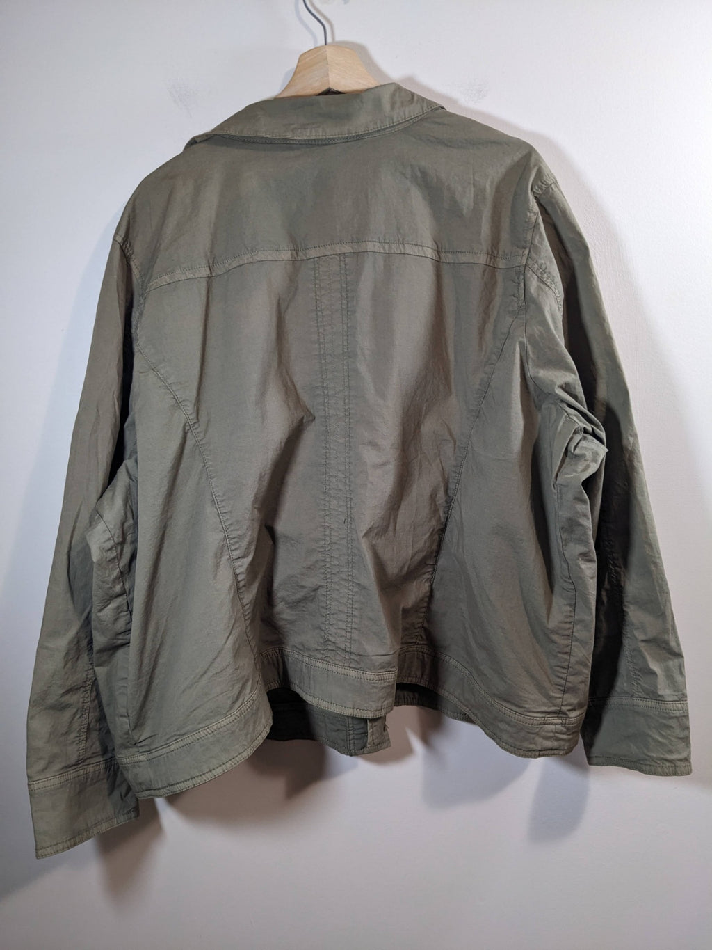 in every story olive green jacket - 4XL