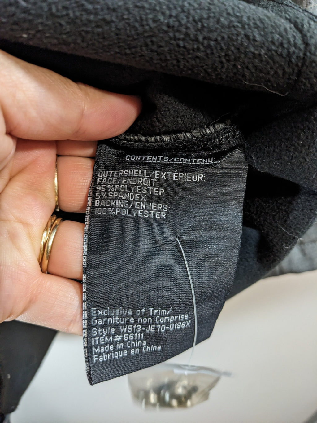 Jessica grey jacket - appears 4XL