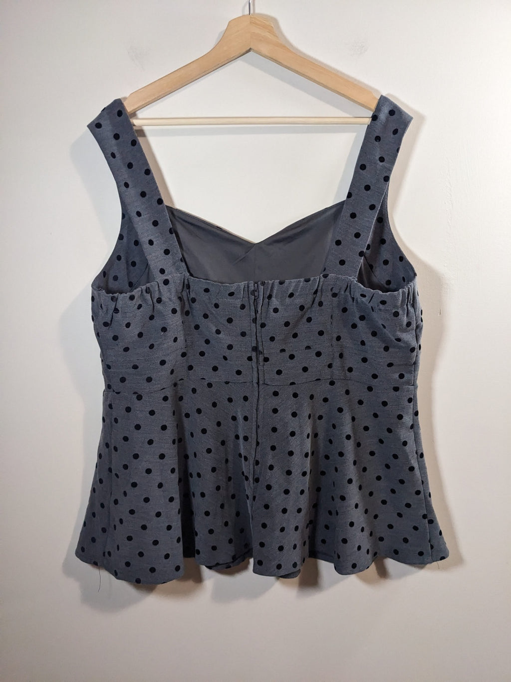 Torrid Polka Dot Blouse - 3XL