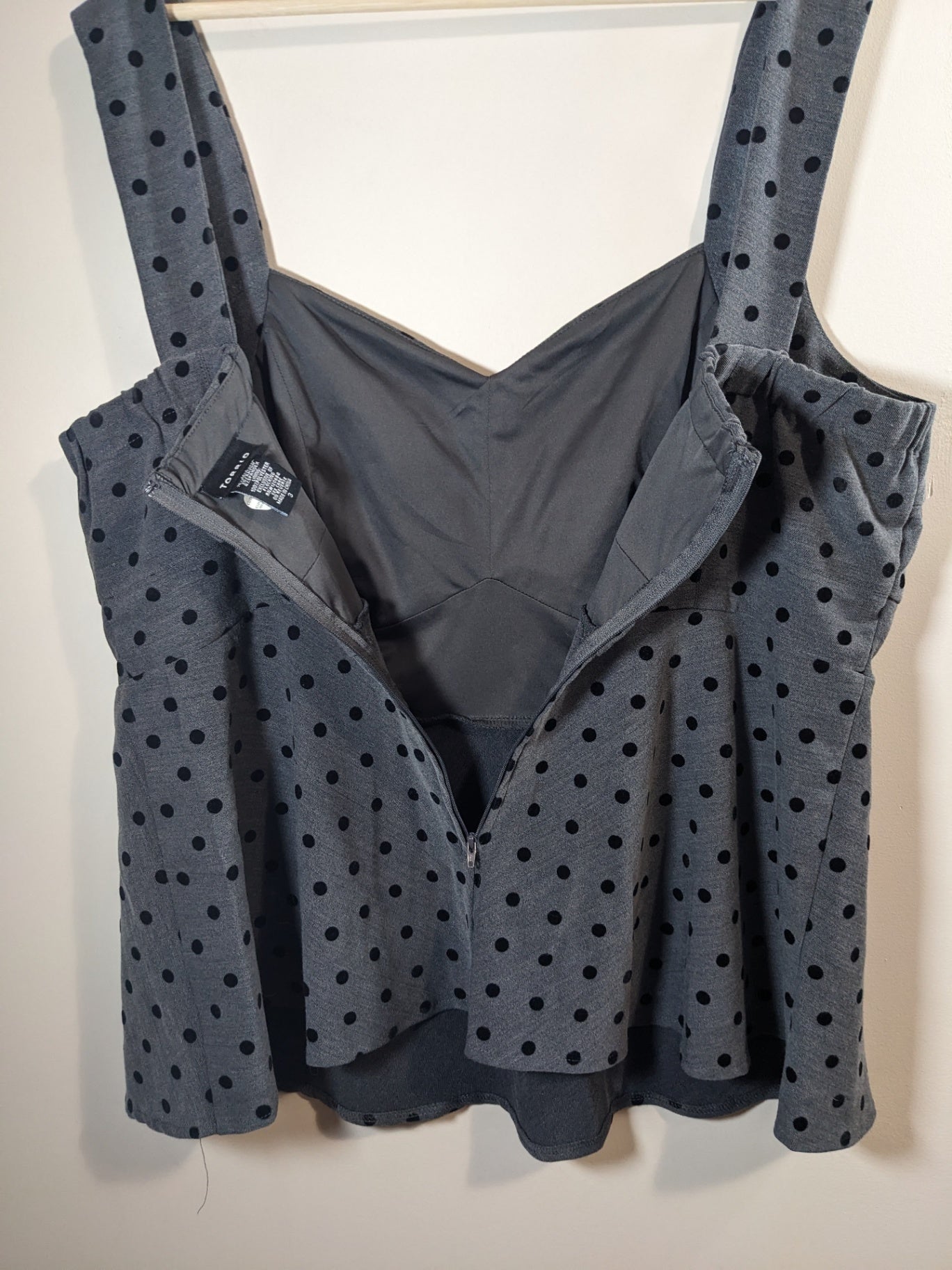 Torrid Polka Dot Blouse - 3XL