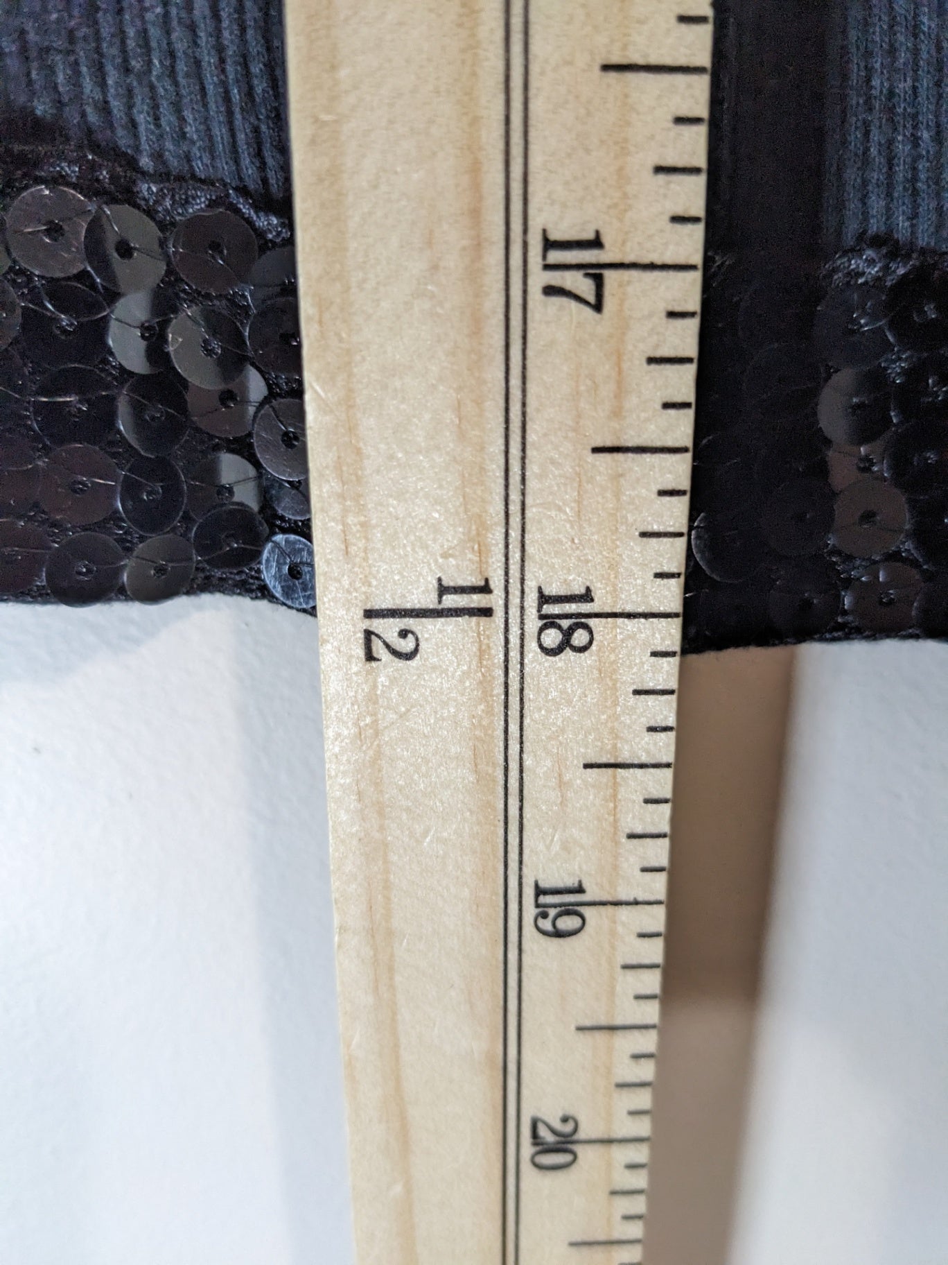 denim24/7  black sequin cardigan - 2XL