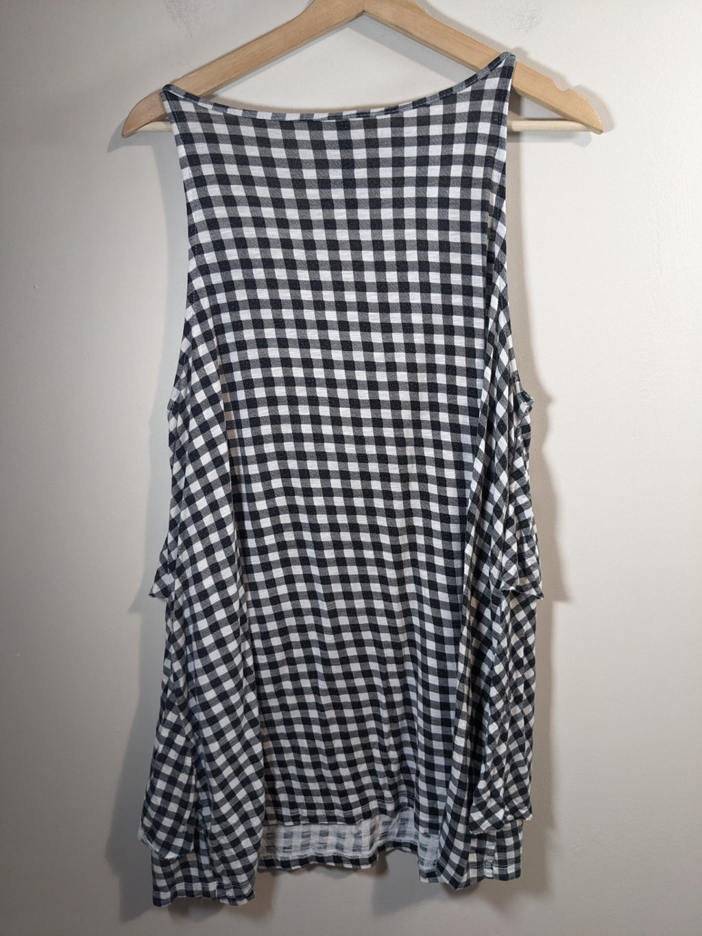 semez la joie checkered tank - 2XL