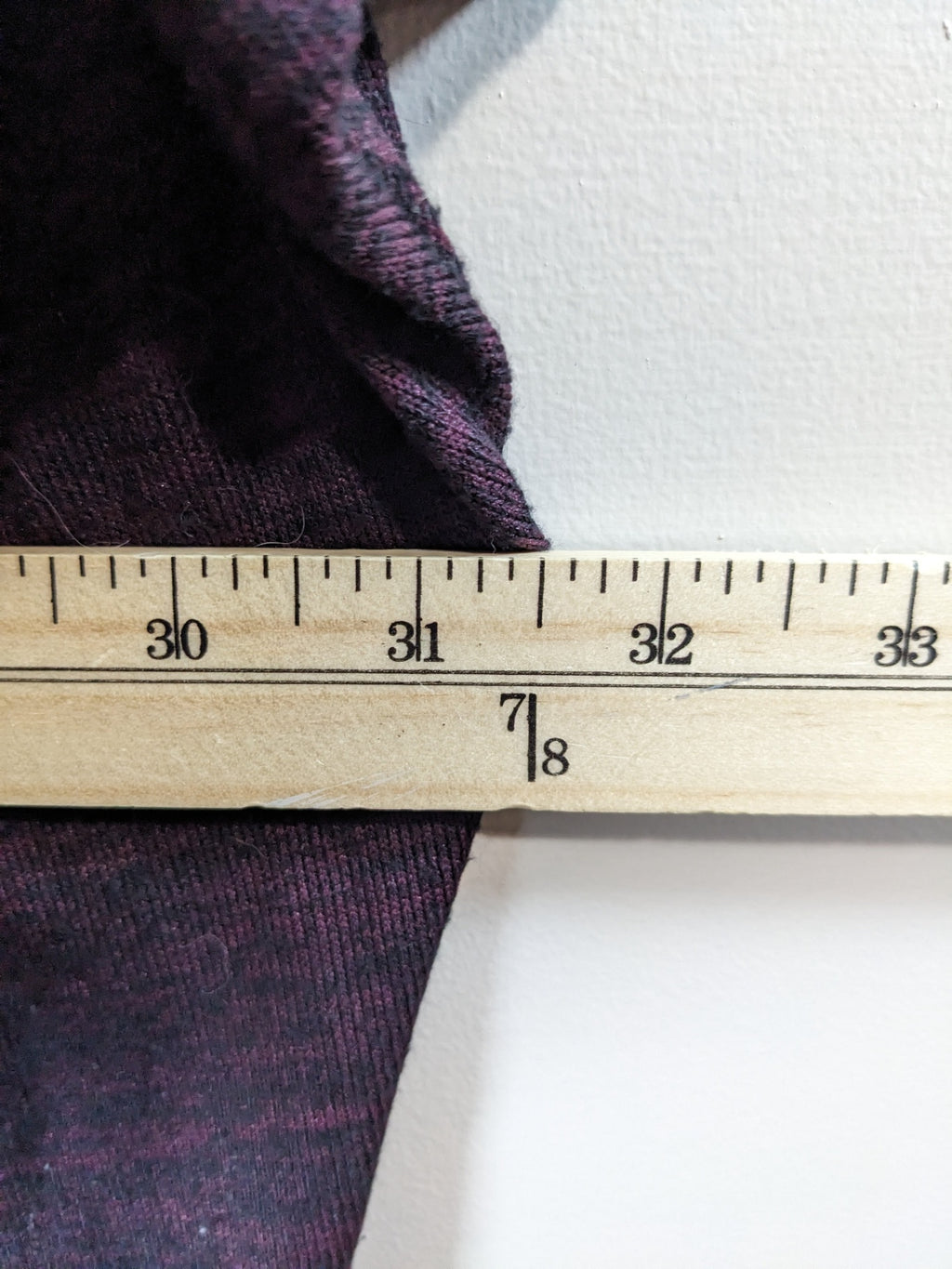 heathered maroon cardigan - appears 3XL