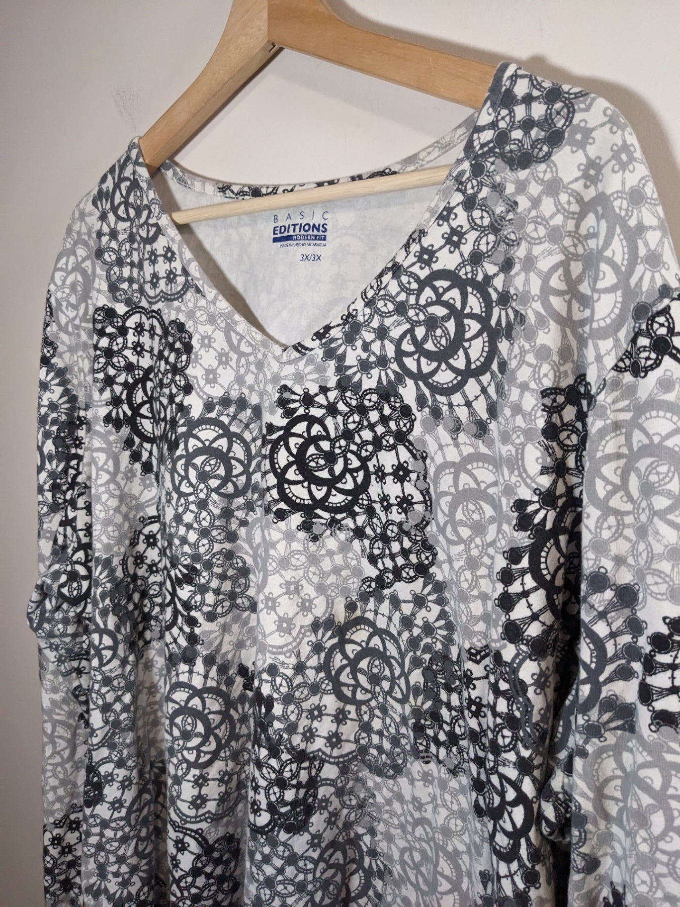 BASIC EDITIONS Long Sleeve- 3XL