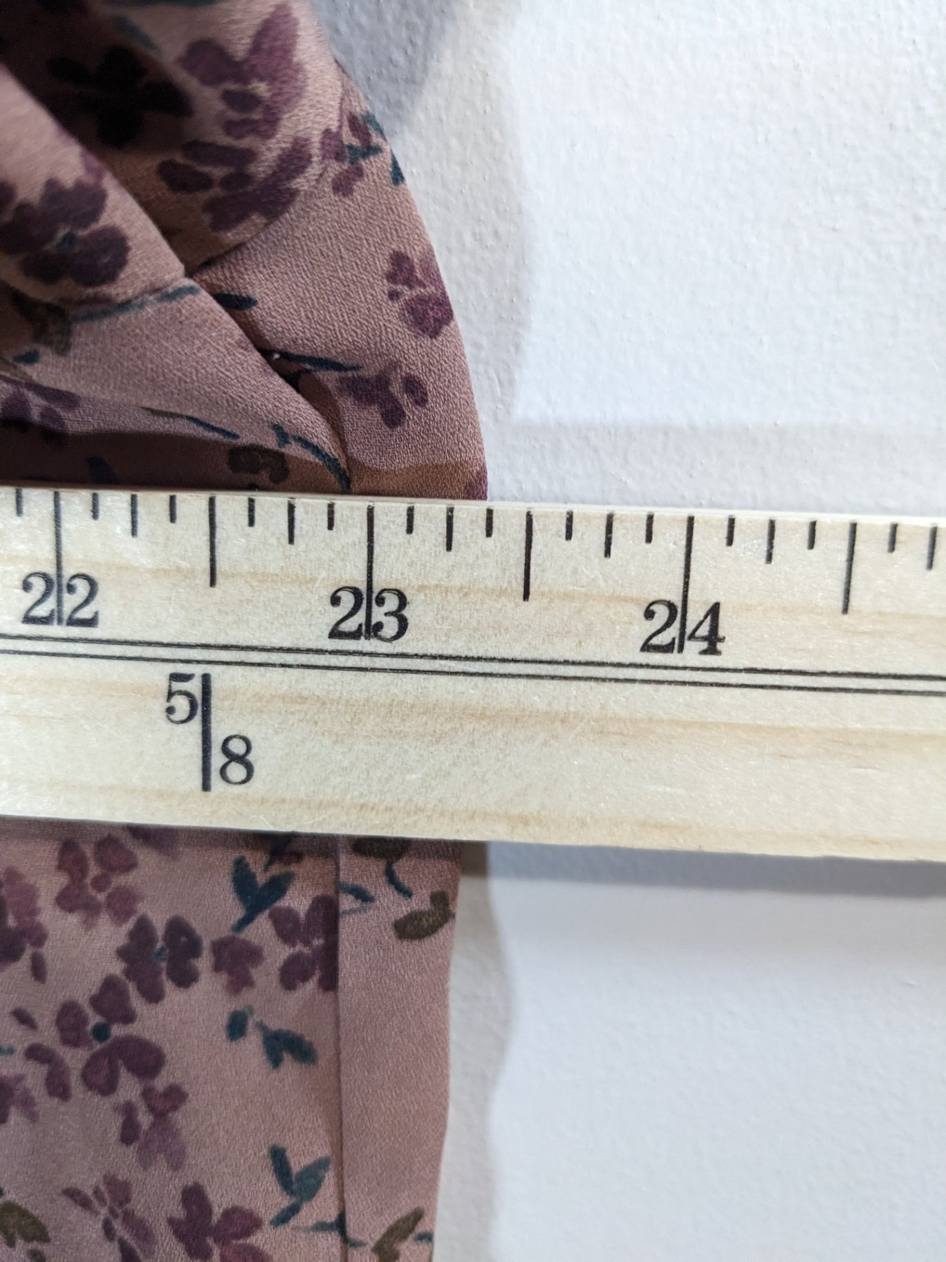 Reitmans floral tan blouse - XL