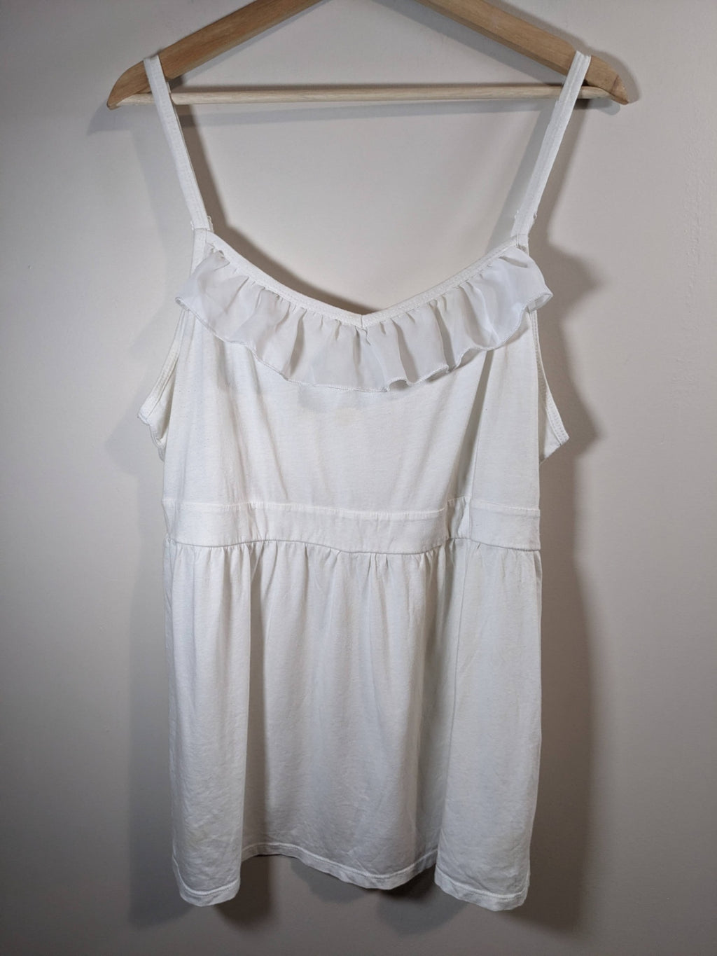 Torrid White Tank - 3XL