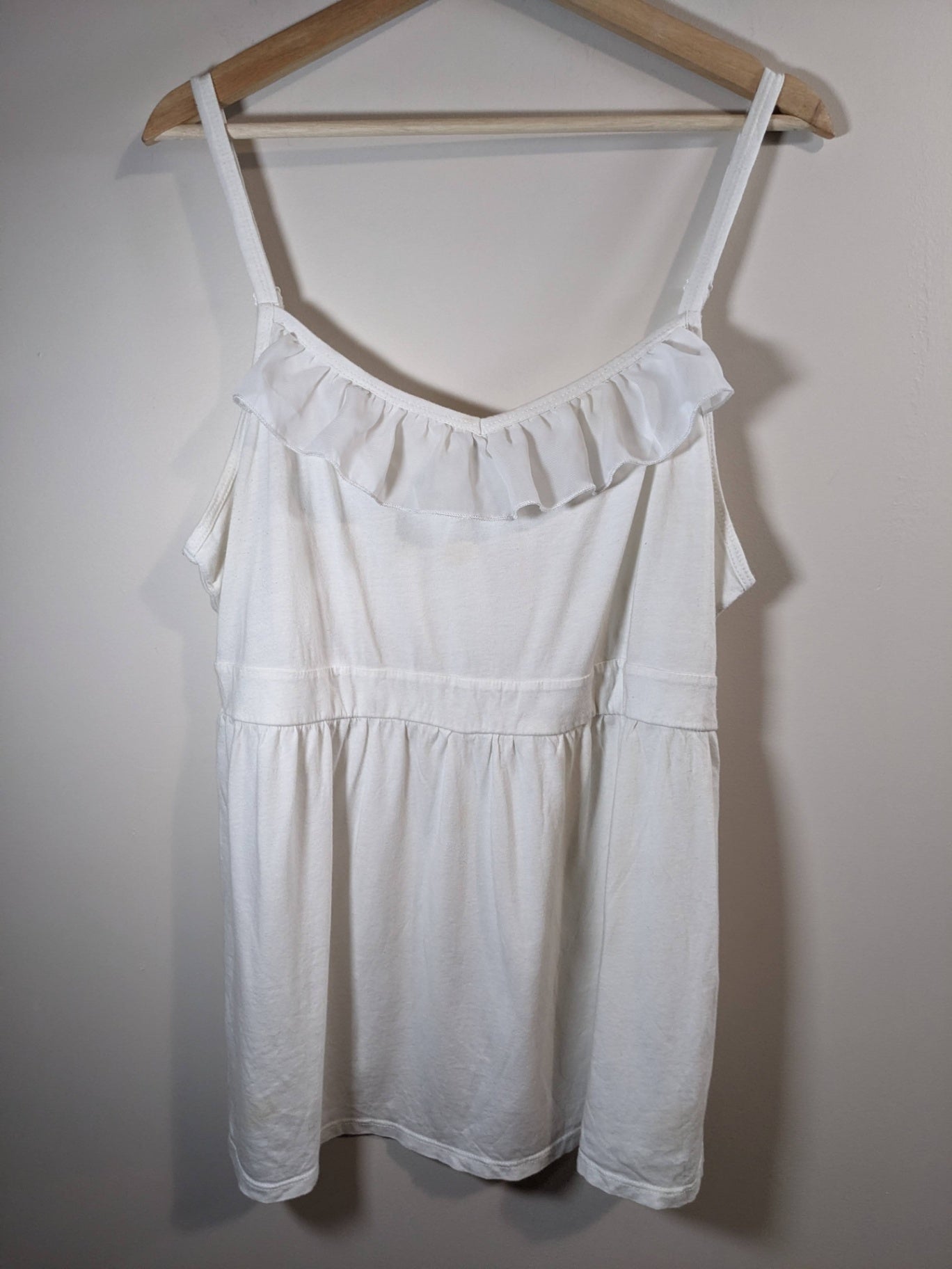 Torrid White Tank - 3XL