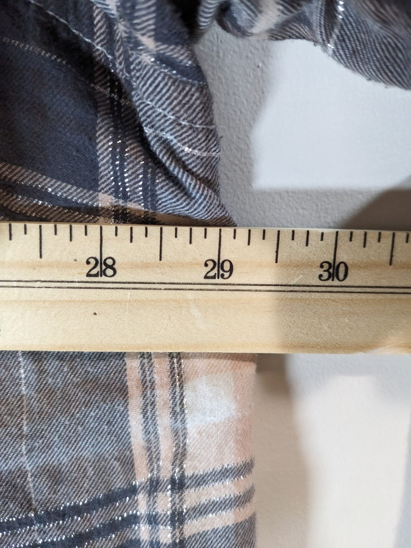 Faded Glory Plaid Shirt - 4XL