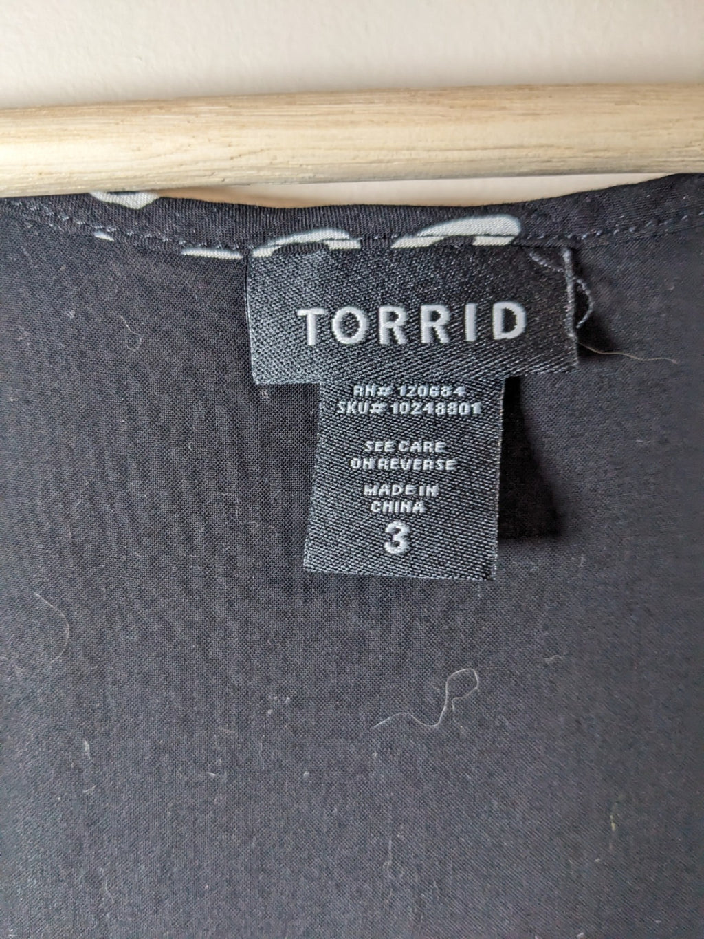 TORRID French Language Blouse - 3XL