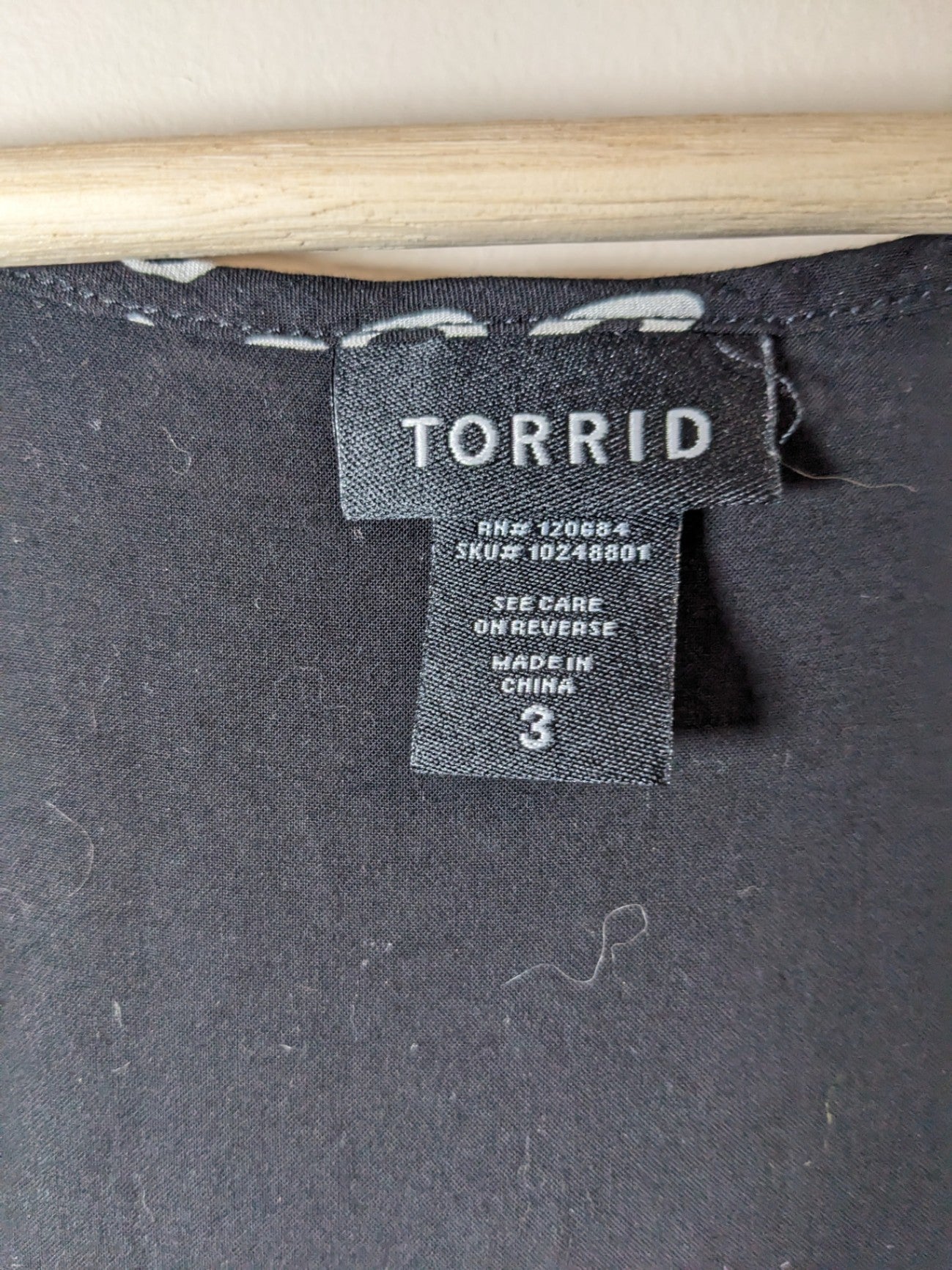 TORRID French Language Blouse - 3XL